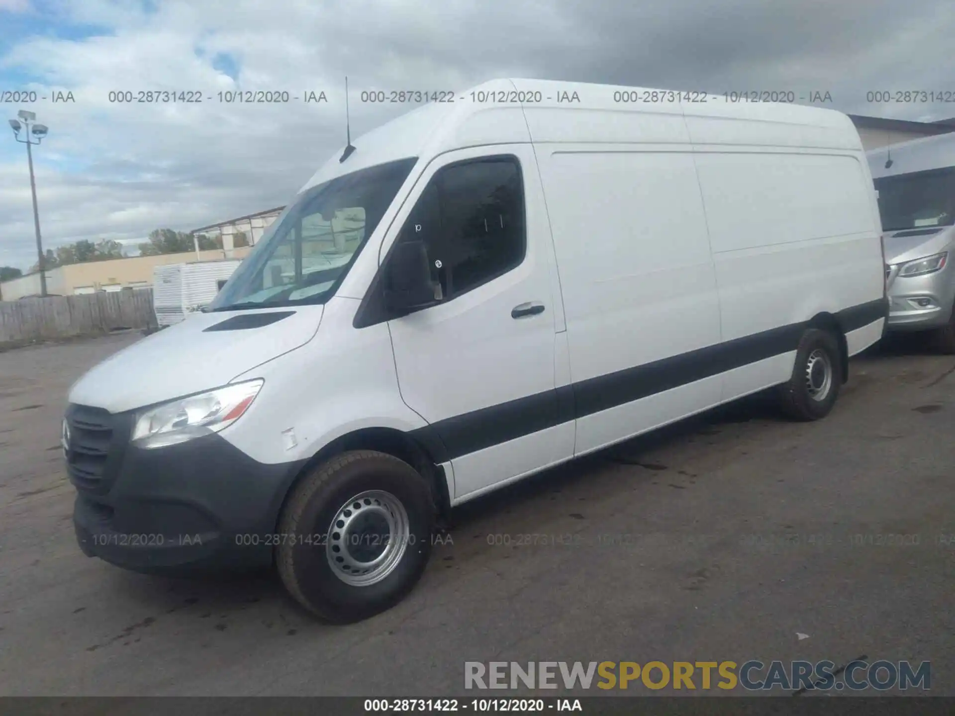 2 Фотография поврежденного автомобиля WD3BF1ED4KT009417 MERCEDES-BENZ SPRINTER CARGO VAN 2019