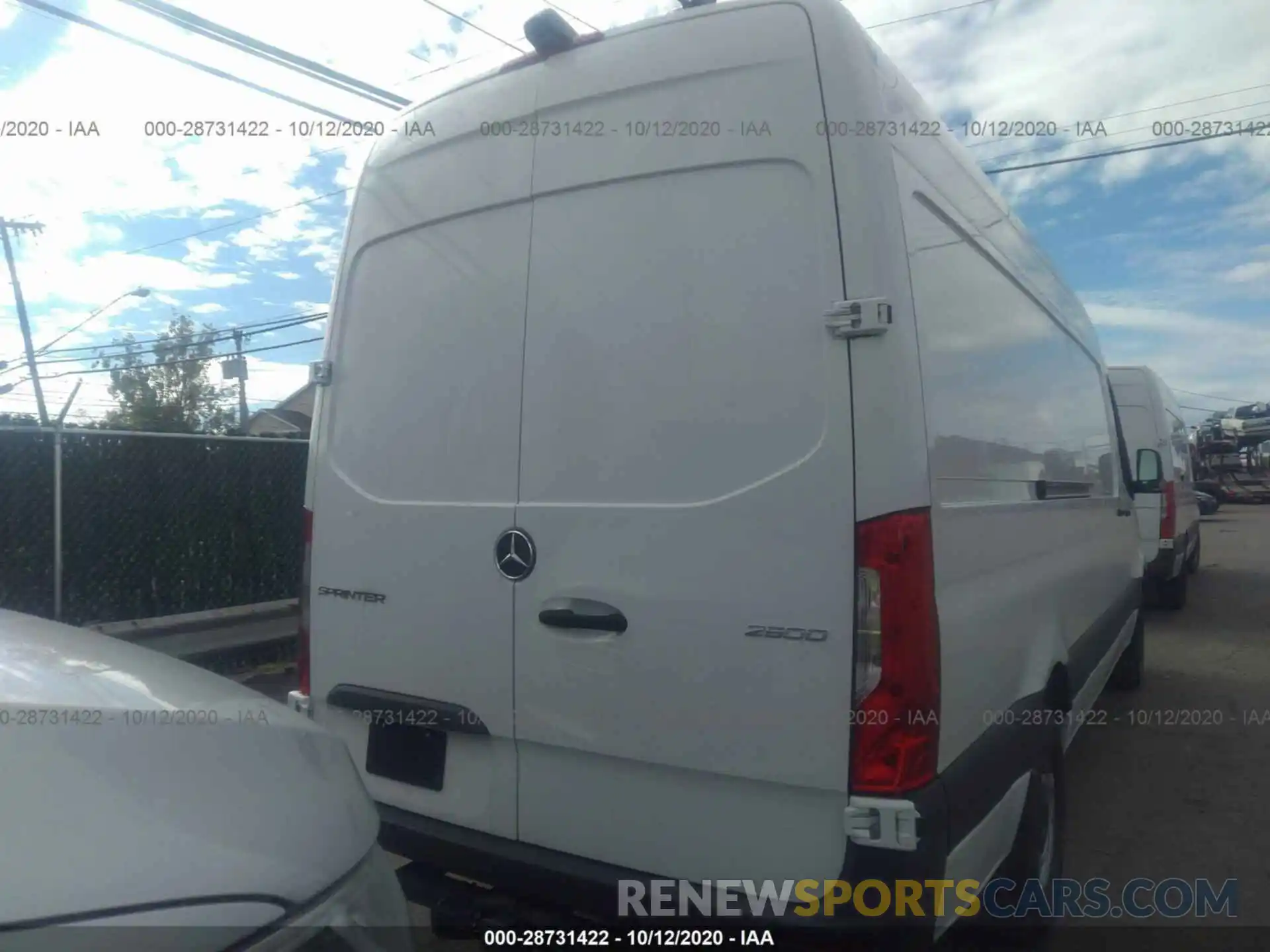 6 Photograph of a damaged car WD3BF1ED4KT009417 MERCEDES-BENZ SPRINTER CARGO VAN 2019