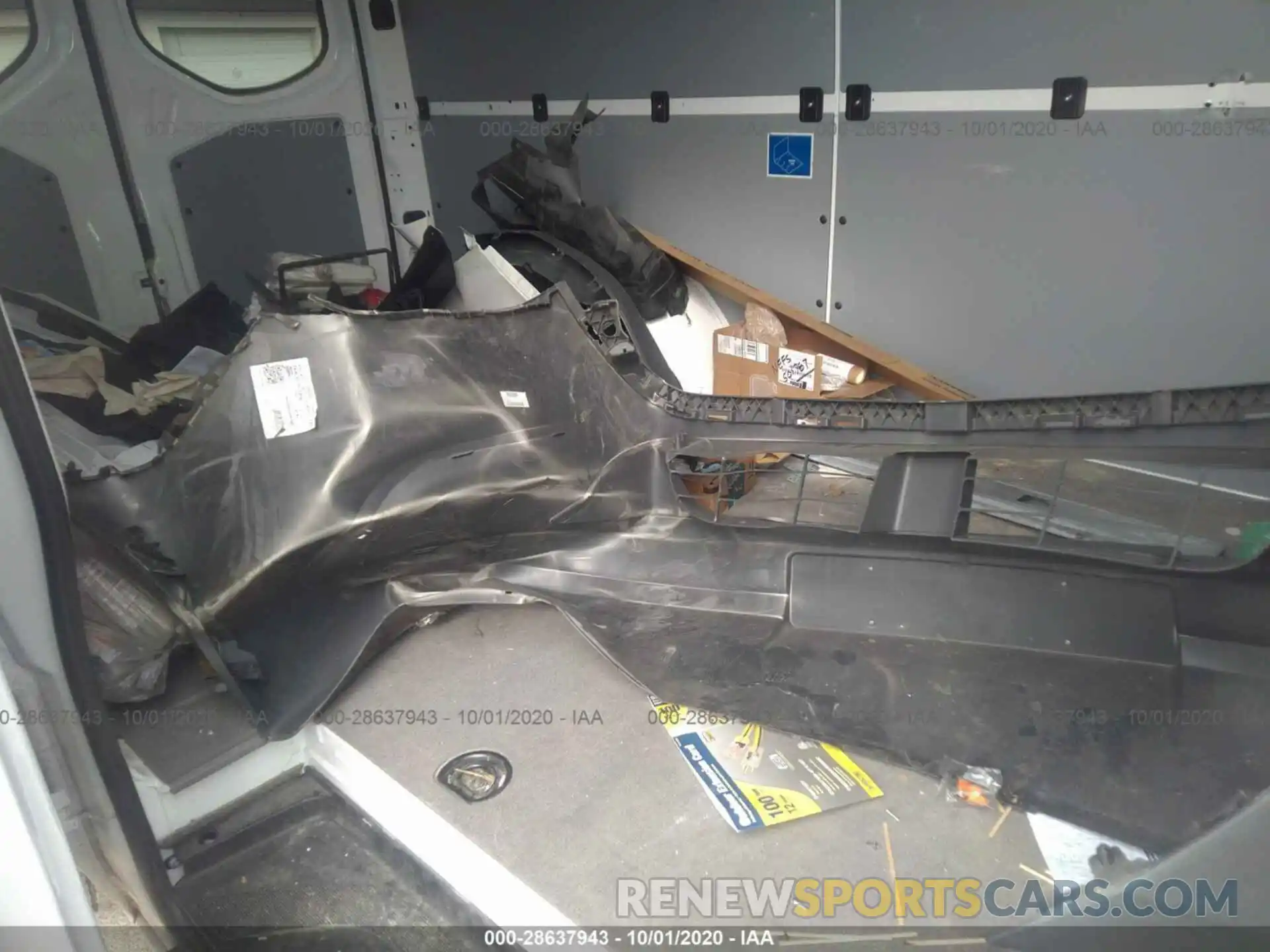 12 Photograph of a damaged car WD3PF0CD4KP024723 MERCEDES-BENZ SPRINTER CARGO VAN 2019