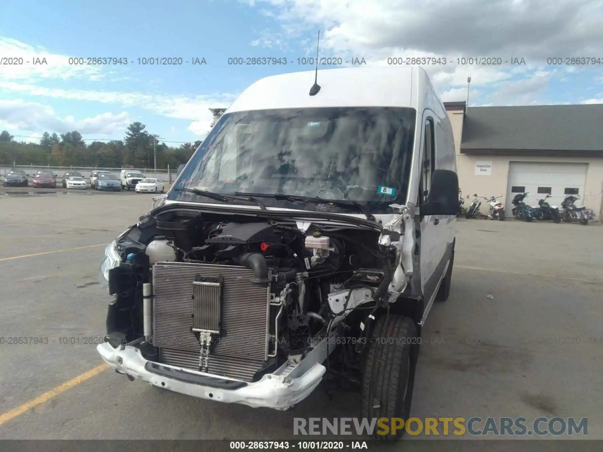 2 Photograph of a damaged car WD3PF0CD4KP024723 MERCEDES-BENZ SPRINTER CARGO VAN 2019