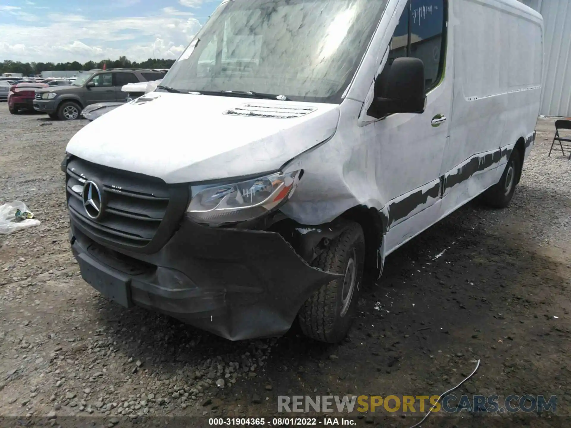 6 Фотография поврежденного автомобиля WD3PF0CD7KP038132 MERCEDES-BENZ SPRINTER CARGO VAN 2019