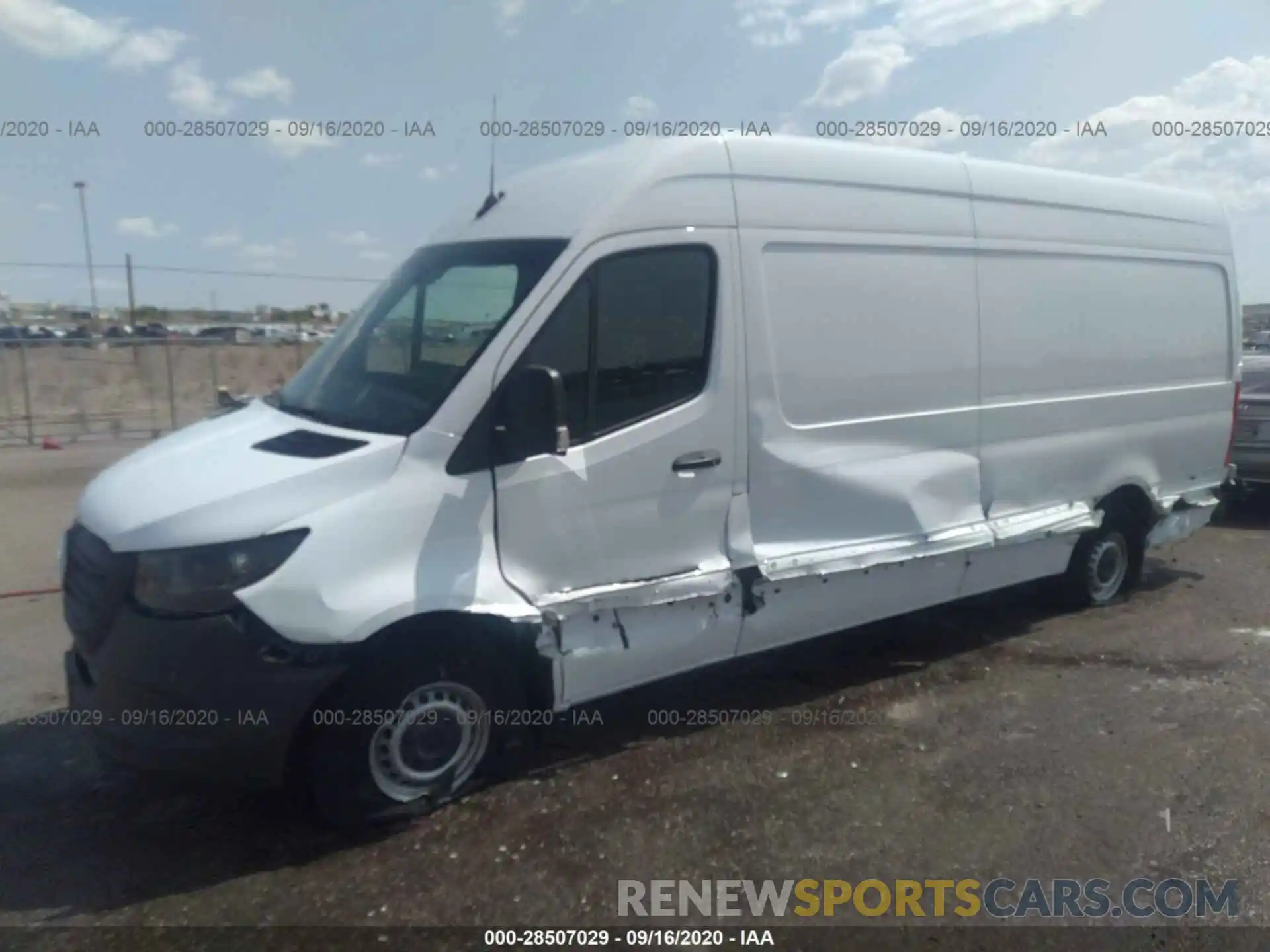 6 Фотография поврежденного автомобиля WD3PF1CD0KT007222 MERCEDES-BENZ SPRINTER CARGO VAN 2019