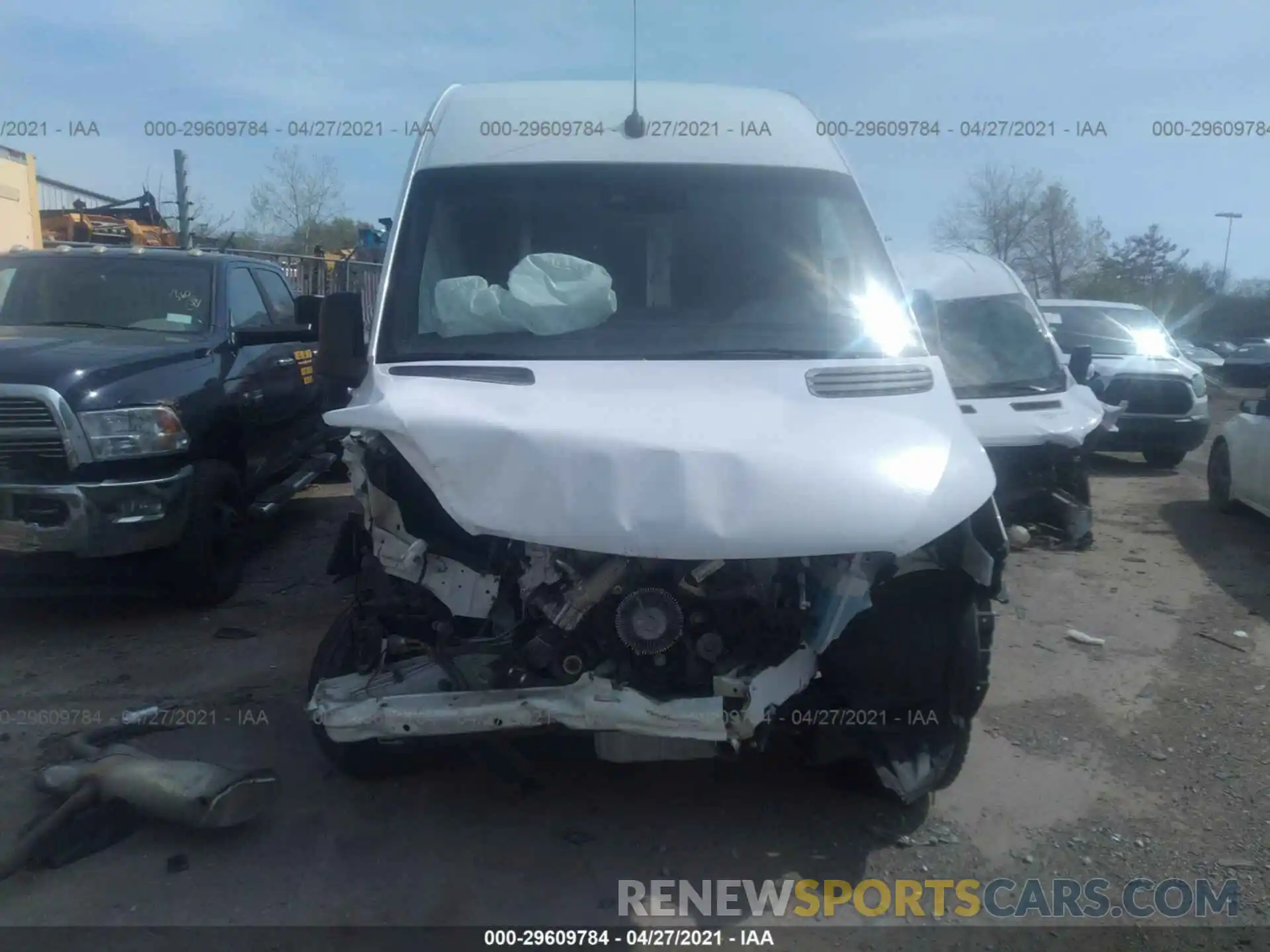 6 Photograph of a damaged car WD3PF1CD6KP052626 MERCEDES-BENZ SPRINTER CARGO VAN 2019