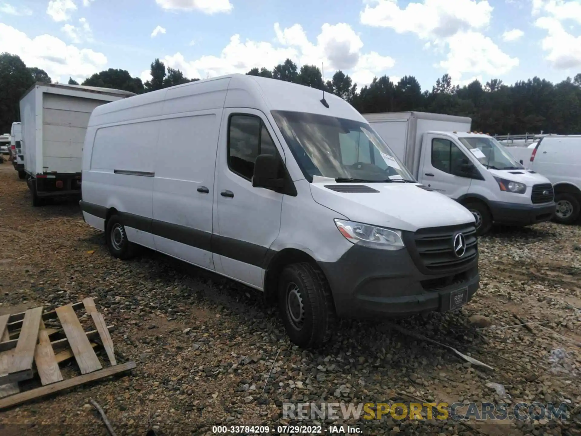 1 Photograph of a damaged car WD3PF1CD6KP179196 MERCEDES-BENZ SPRINTER CARGO VAN 2019