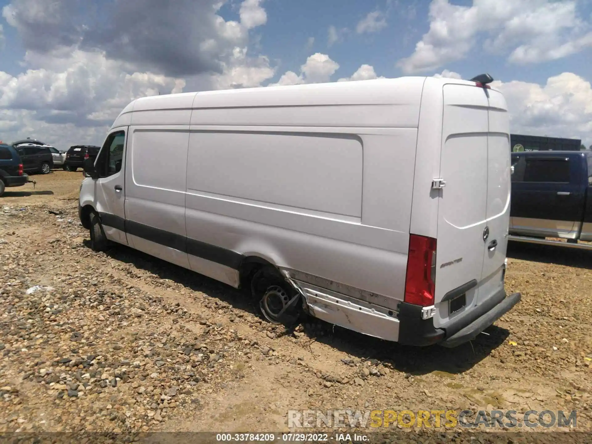 3 Photograph of a damaged car WD3PF1CD6KP179196 MERCEDES-BENZ SPRINTER CARGO VAN 2019