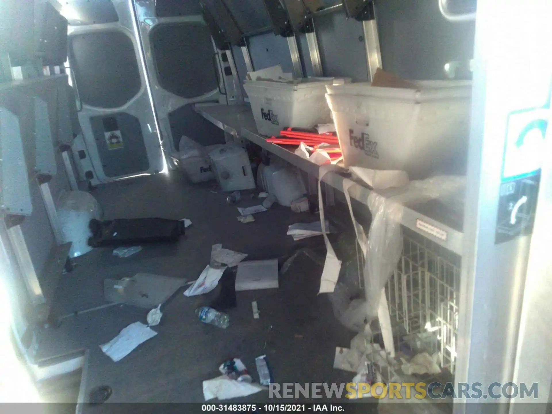 8 Photograph of a damaged car WD3PF1CD7KP149592 MERCEDES-BENZ SPRINTER CARGO VAN 2019