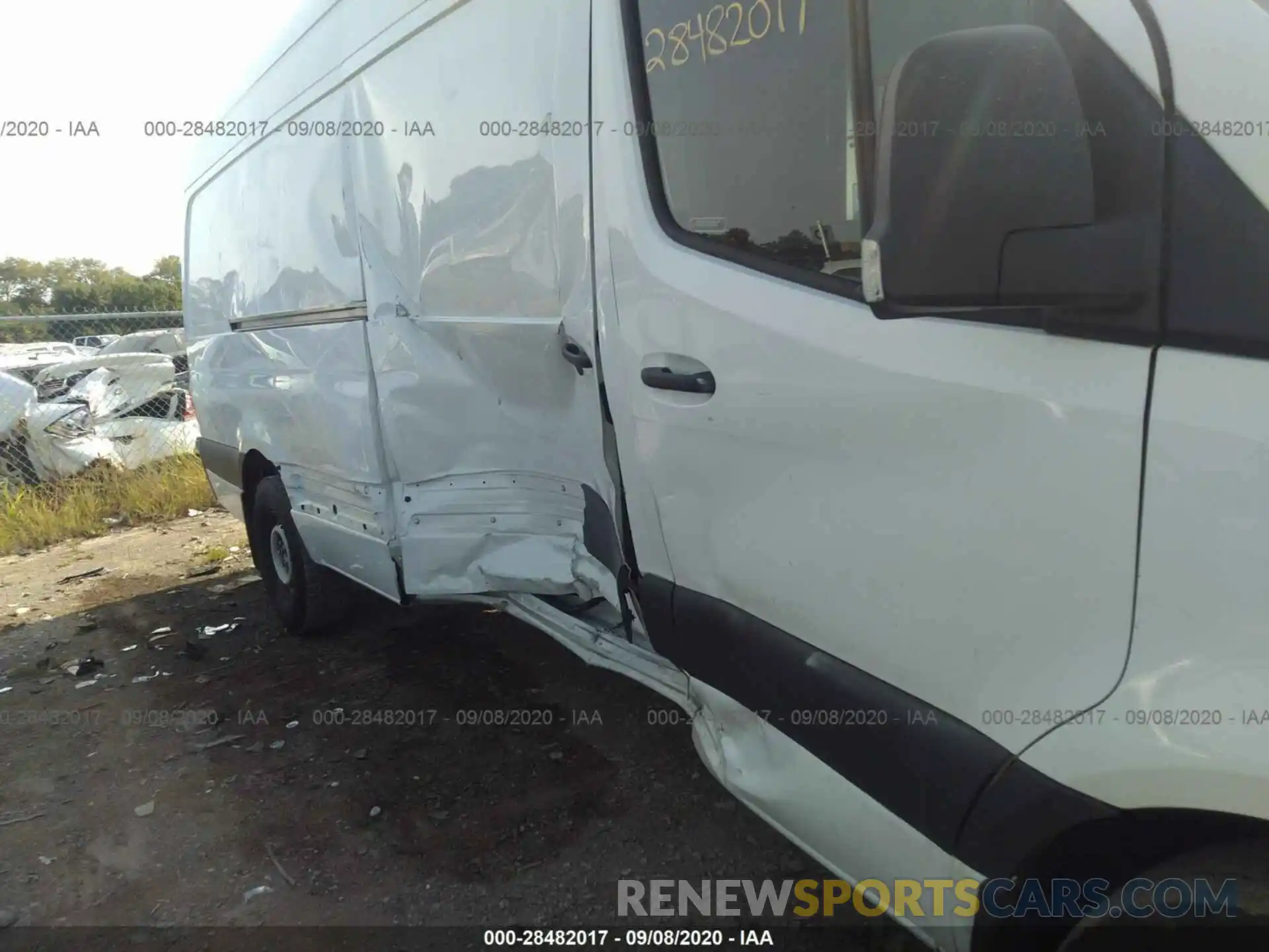 6 Photograph of a damaged car WD3PF1CD8KP053664 MERCEDES-BENZ SPRINTER CARGO VAN 2019