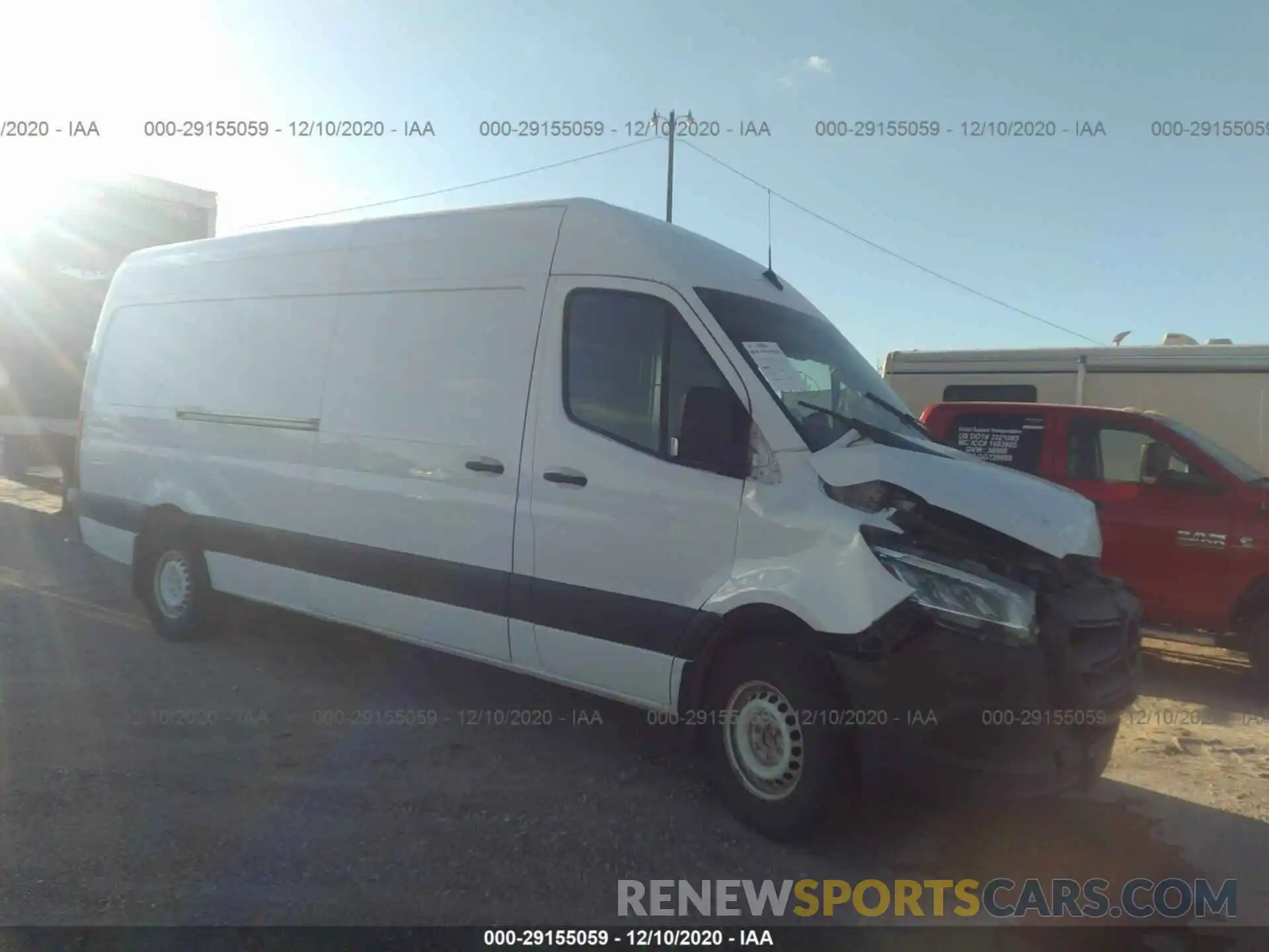 1 Photograph of a damaged car WD3PF1CD8KP103981 MERCEDES-BENZ SPRINTER CARGO VAN 2019