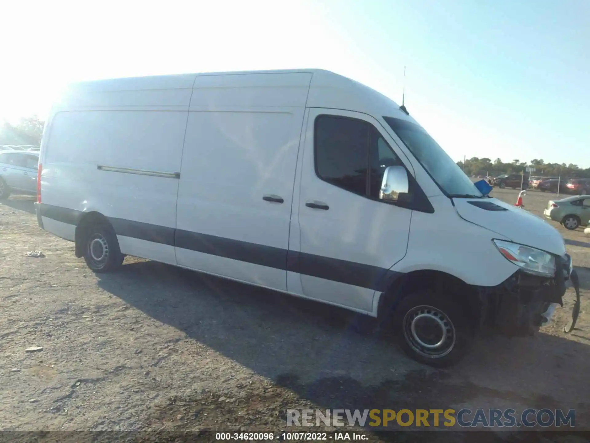 1 Photograph of a damaged car WD3PF1CD9KP036694 MERCEDES-BENZ SPRINTER CARGO VAN 2019