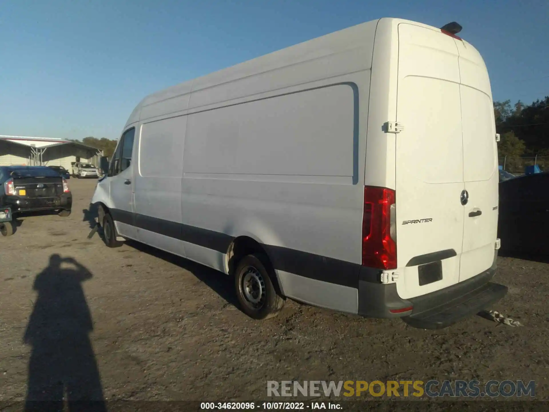 3 Photograph of a damaged car WD3PF1CD9KP036694 MERCEDES-BENZ SPRINTER CARGO VAN 2019