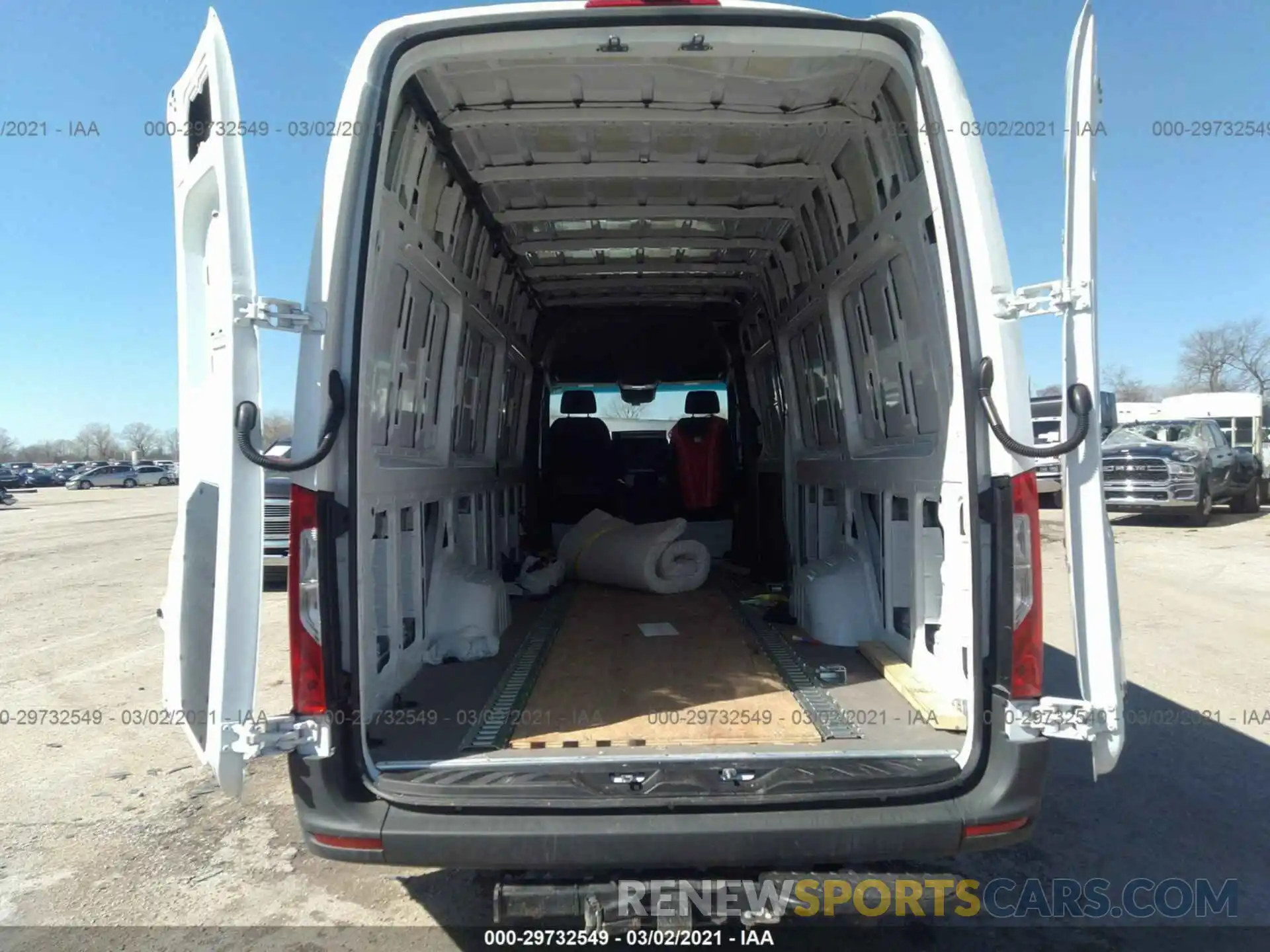 8 Photograph of a damaged car W1W4EDHY1LT030779 MERCEDES-BENZ SPRINTER CARGO VAN 2020