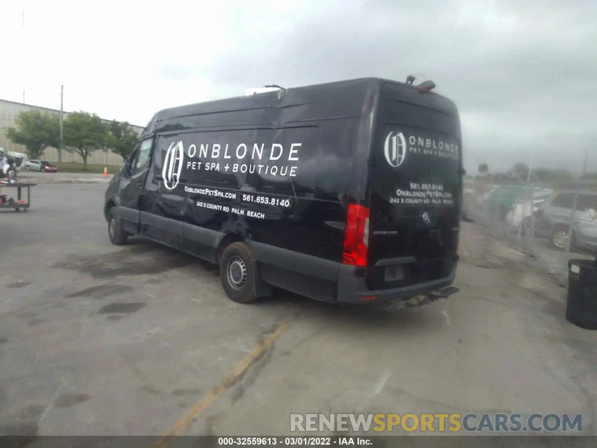 3 Photograph of a damaged car W1W4EDHY3LT029052 MERCEDES-BENZ SPRINTER CARGO VAN 2020