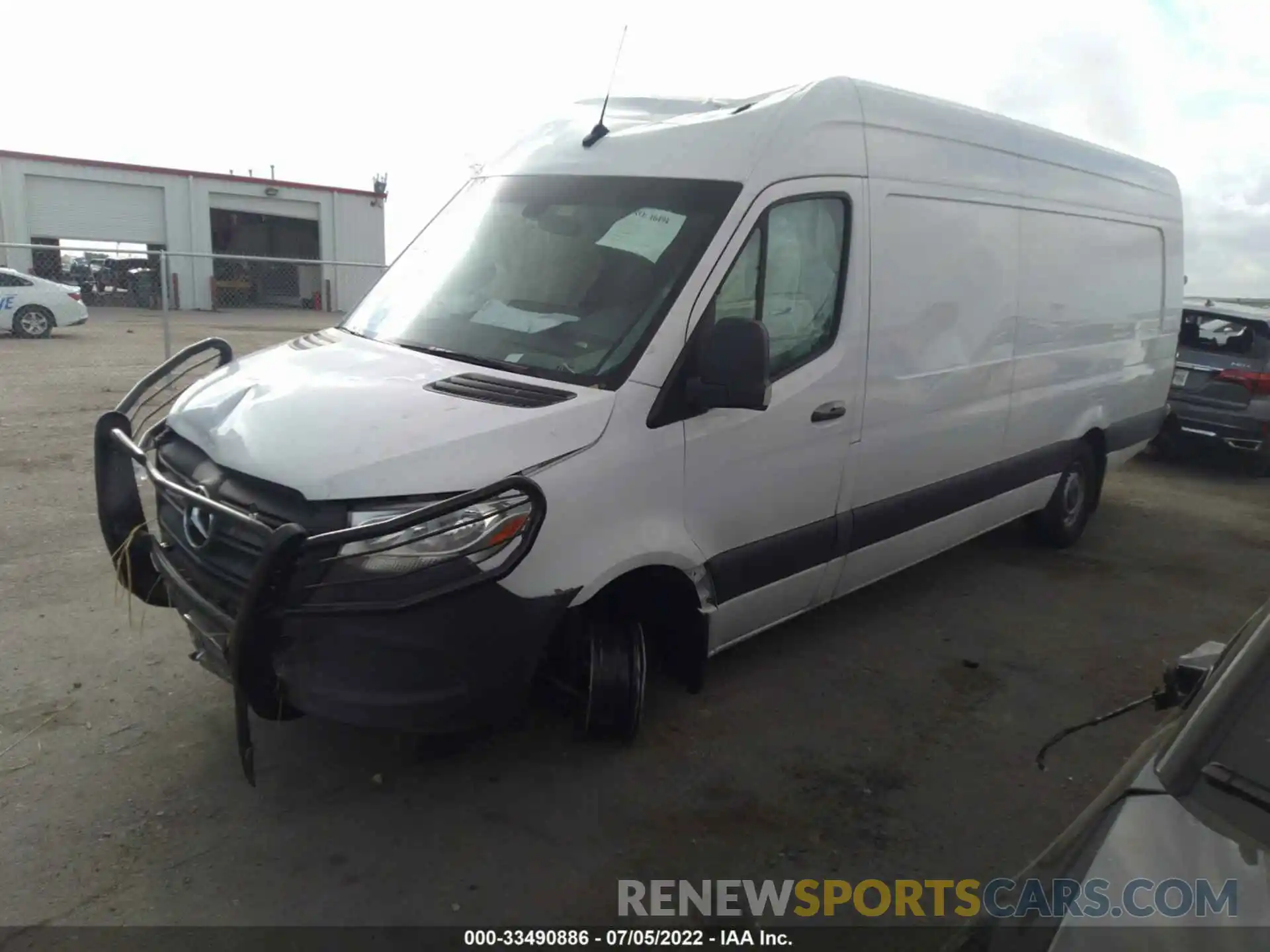 2 Фотография поврежденного автомобиля W1W4EDHY4LT039718 MERCEDES-BENZ SPRINTER CARGO VAN 2020