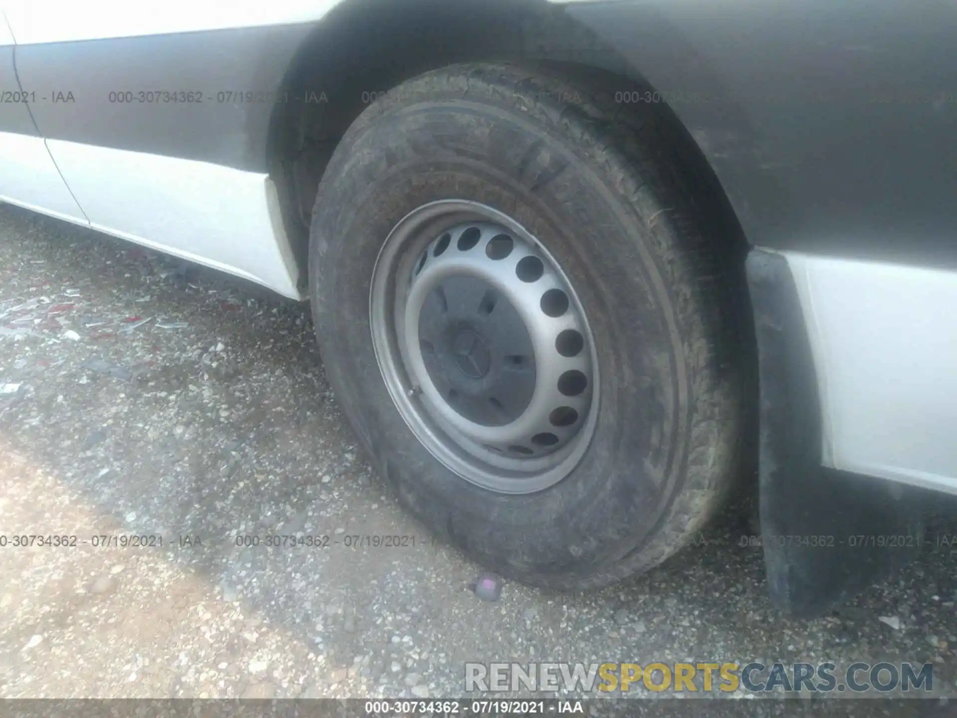 13 Photograph of a damaged car W1W4EDHY5LT020093 MERCEDES-BENZ SPRINTER CARGO VAN 2020