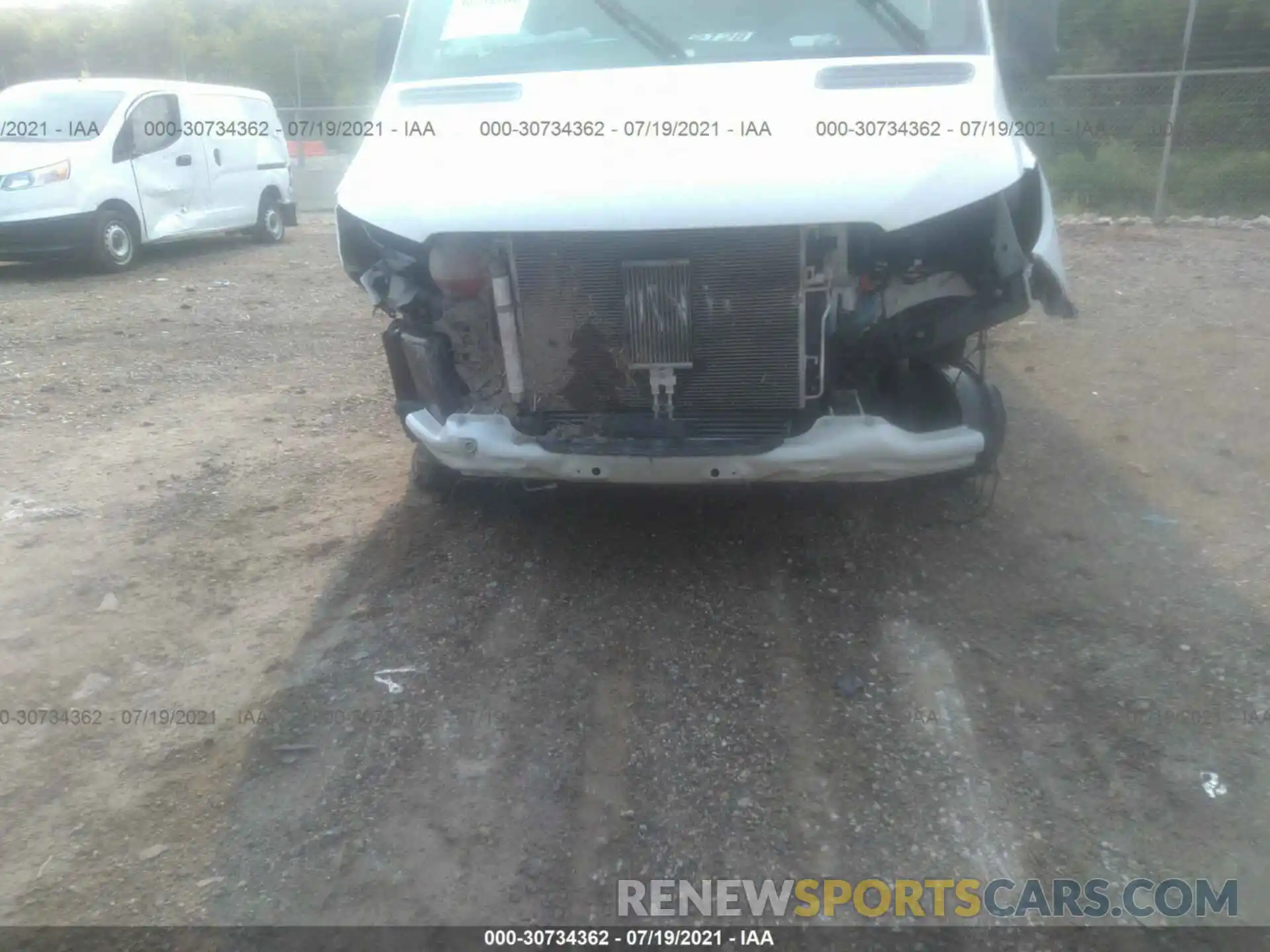 6 Photograph of a damaged car W1W4EDHY5LT020093 MERCEDES-BENZ SPRINTER CARGO VAN 2020