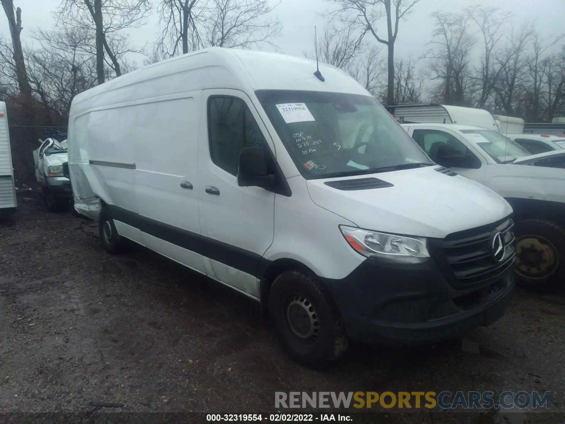 1 Photograph of a damaged car W1W4EDHYXLT022499 MERCEDES-BENZ SPRINTER CARGO VAN 2020