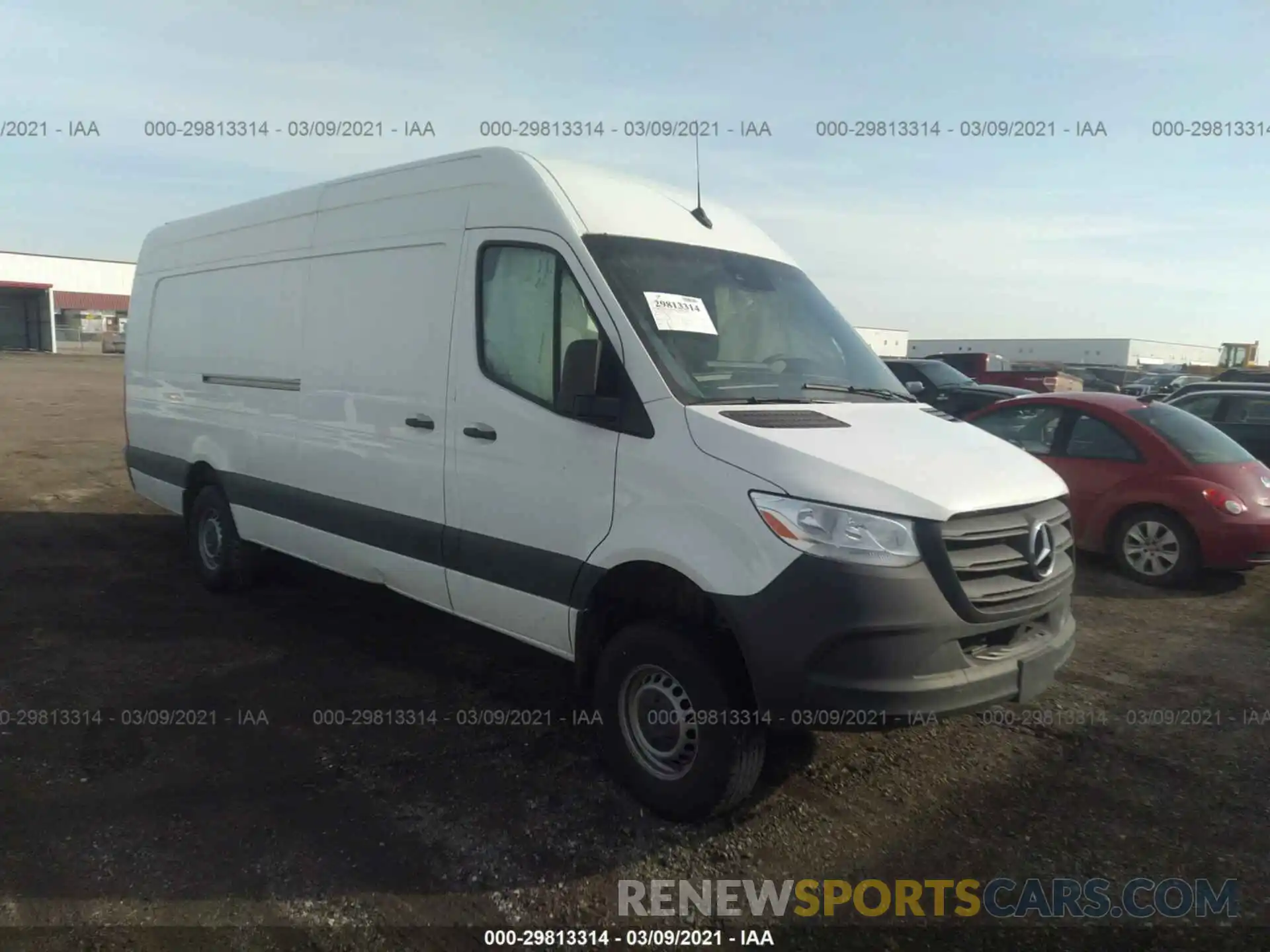 1 Photograph of a damaged car W1W4EDVY4LT023751 MERCEDES-BENZ SPRINTER CARGO VAN 2020