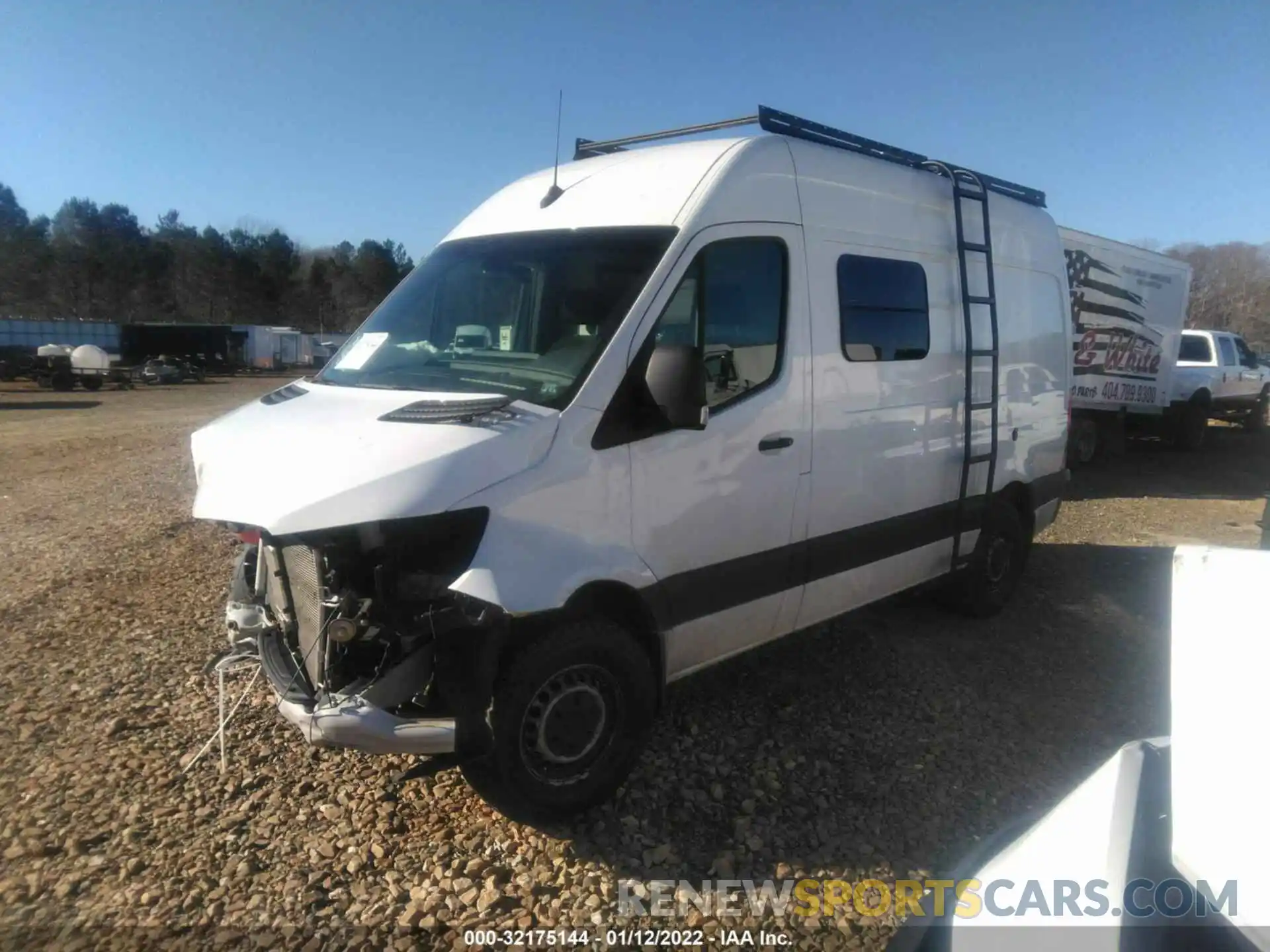 2 Photograph of a damaged car W1W70BGY1LT025776 MERCEDES-BENZ SPRINTER CARGO VAN 2020