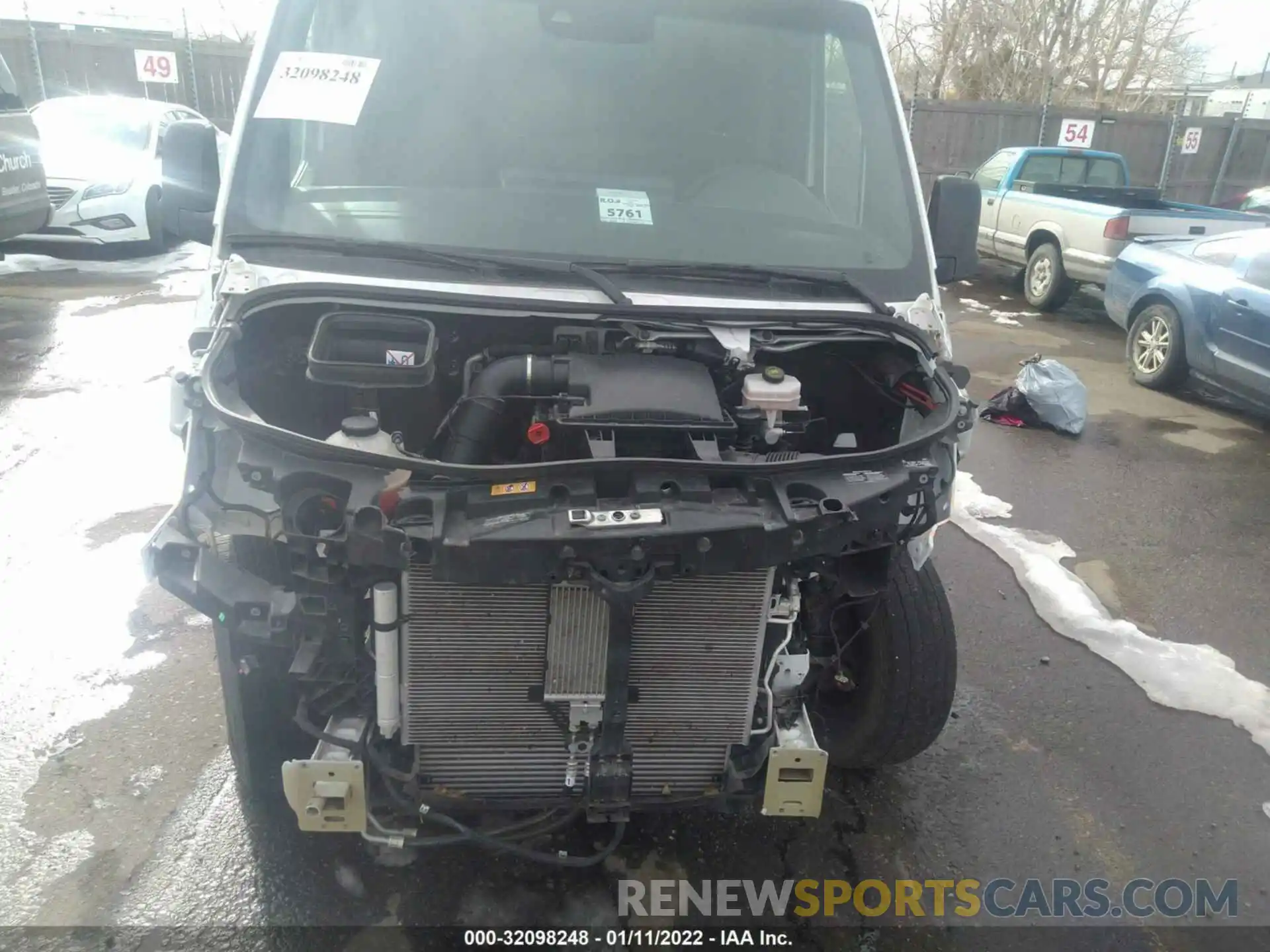 10 Photograph of a damaged car W1W70BGY2LT025298 MERCEDES-BENZ SPRINTER CARGO VAN 2020