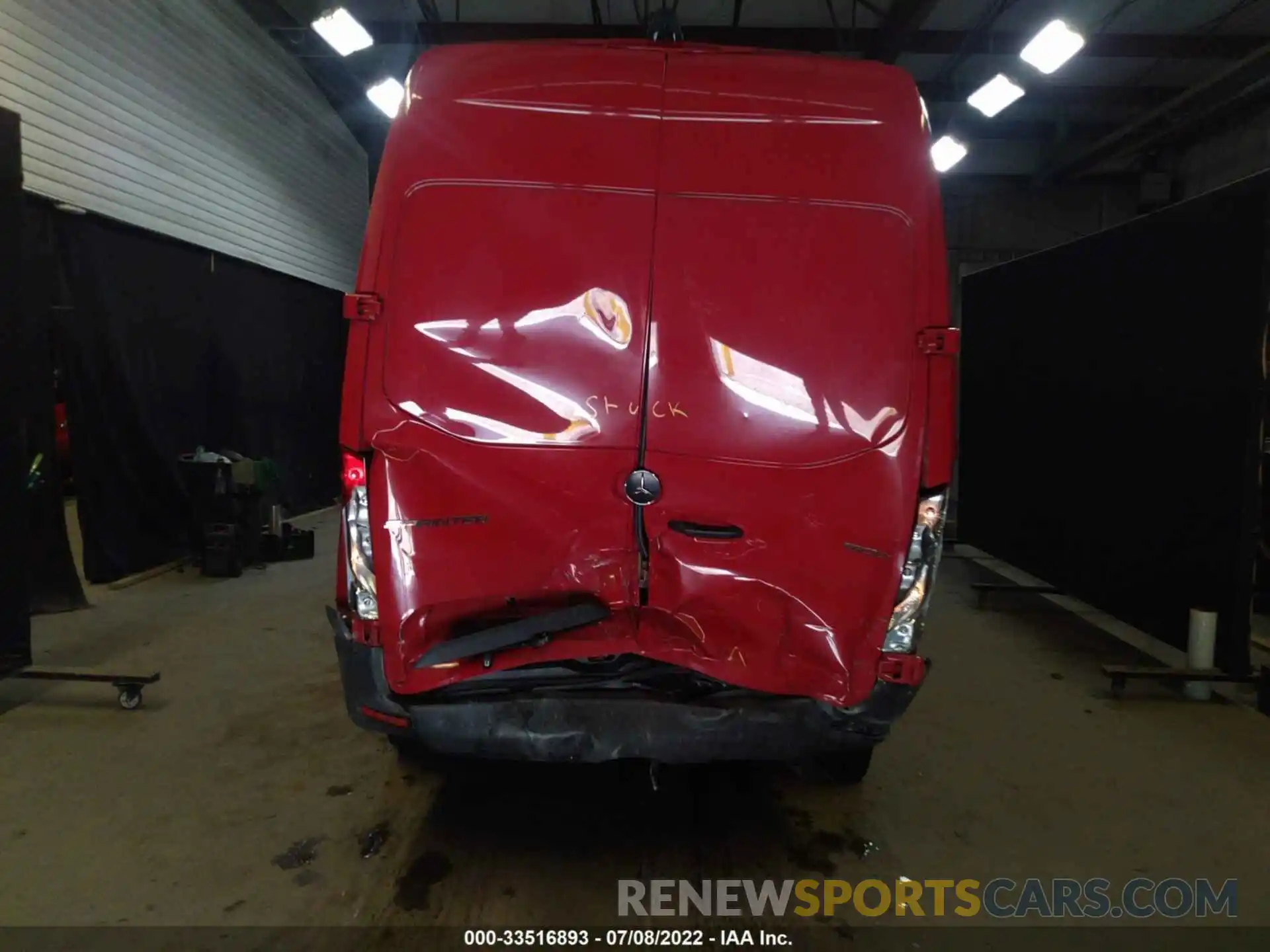 6 Photograph of a damaged car W1W70BGY2LT036186 MERCEDES-BENZ SPRINTER CARGO VAN 2020