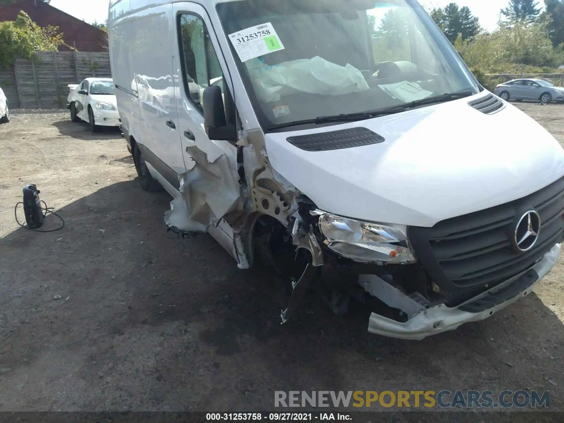 6 Photograph of a damaged car W1W70BGYXLT026134 MERCEDES-BENZ SPRINTER CARGO VAN 2020