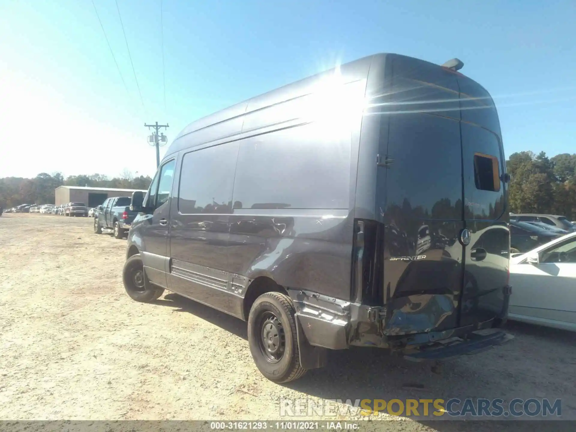 3 Photograph of a damaged car W1Y40BHY8LT035259 MERCEDES-BENZ SPRINTER CARGO VAN 2020