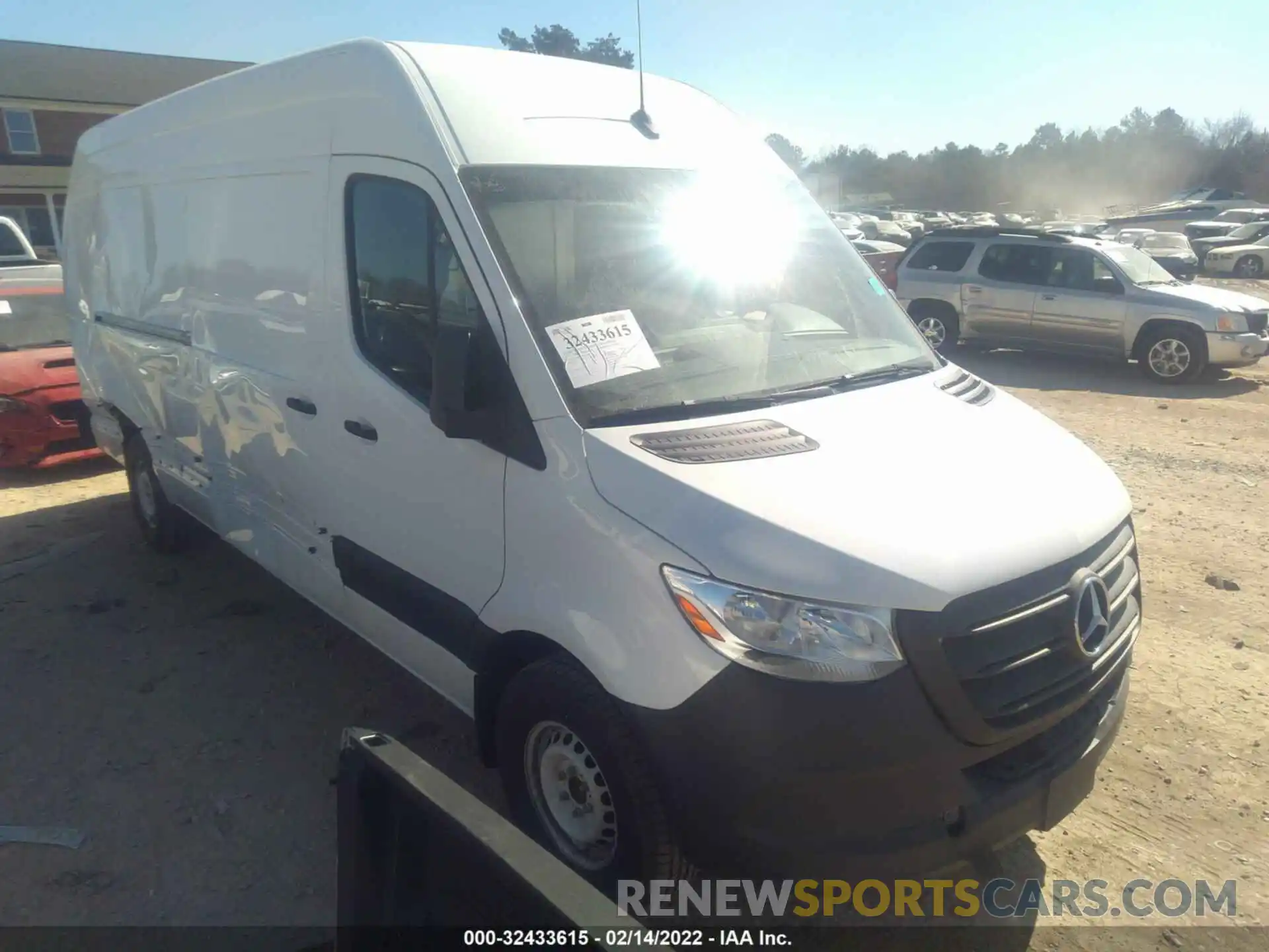 1 Photograph of a damaged car W1Y40CHY9LT029329 MERCEDES-BENZ SPRINTER CARGO VAN 2020