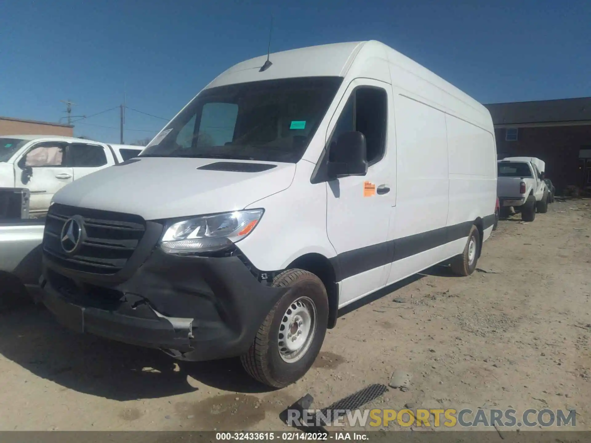 2 Photograph of a damaged car W1Y40CHY9LT029329 MERCEDES-BENZ SPRINTER CARGO VAN 2020