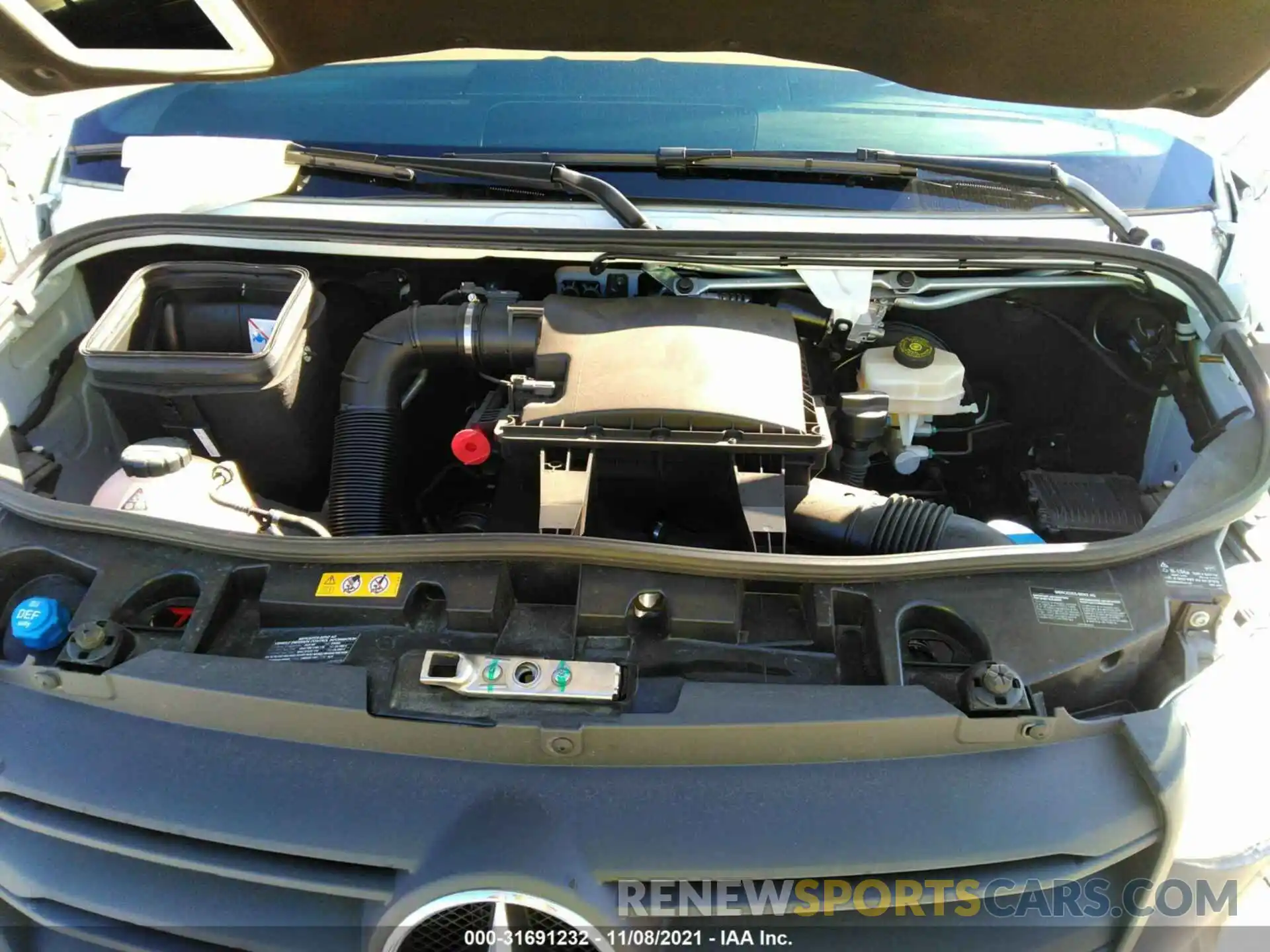 10 Photograph of a damaged car W1Y4DBHY4LT038650 MERCEDES-BENZ SPRINTER CARGO VAN 2020