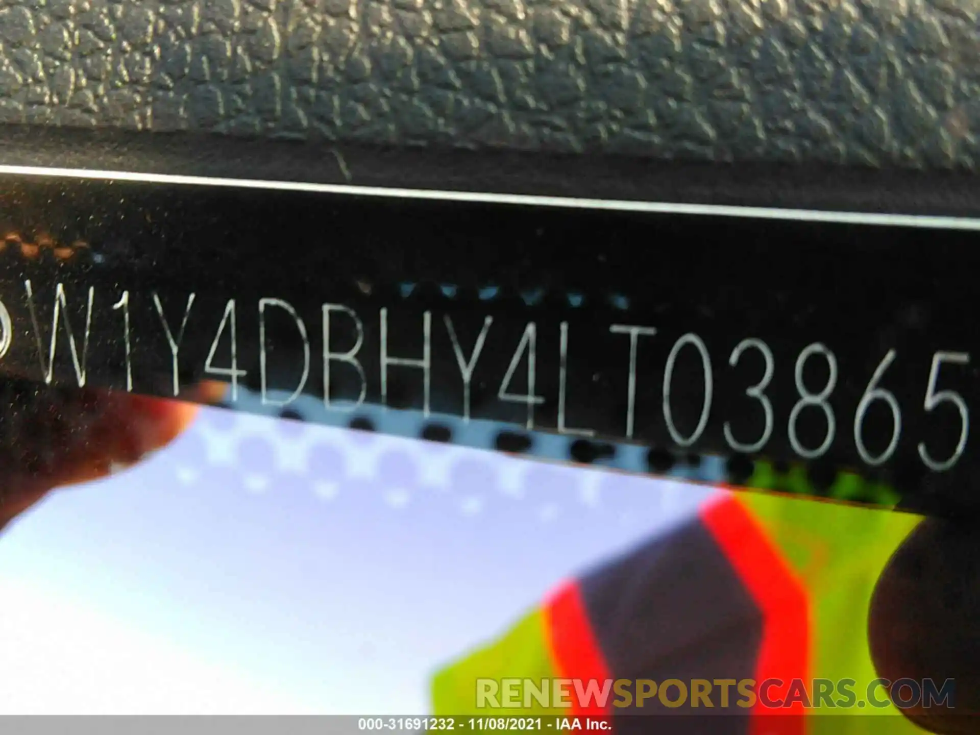 9 Photograph of a damaged car W1Y4DBHY4LT038650 MERCEDES-BENZ SPRINTER CARGO VAN 2020