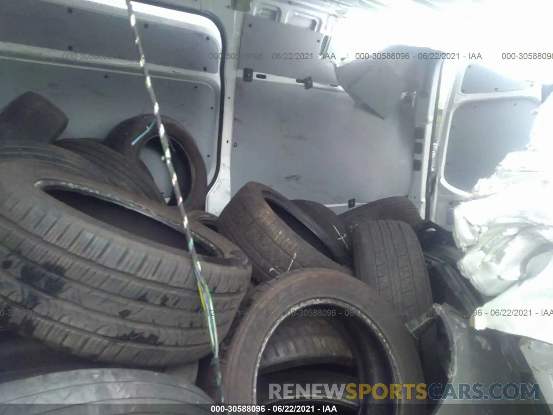 8 Photograph of a damaged car W1Y4DBHY7LT042319 MERCEDES-BENZ SPRINTER CARGO VAN 2020