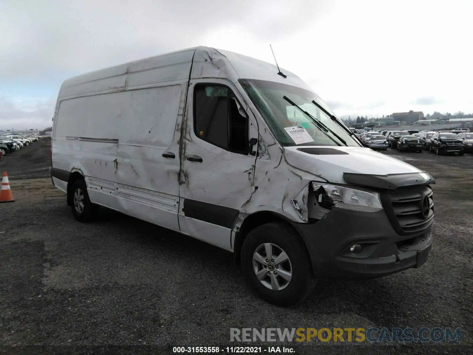 1 Photograph of a damaged car W1Y4DCHY0LT042474 MERCEDES-BENZ SPRINTER CARGO VAN 2020