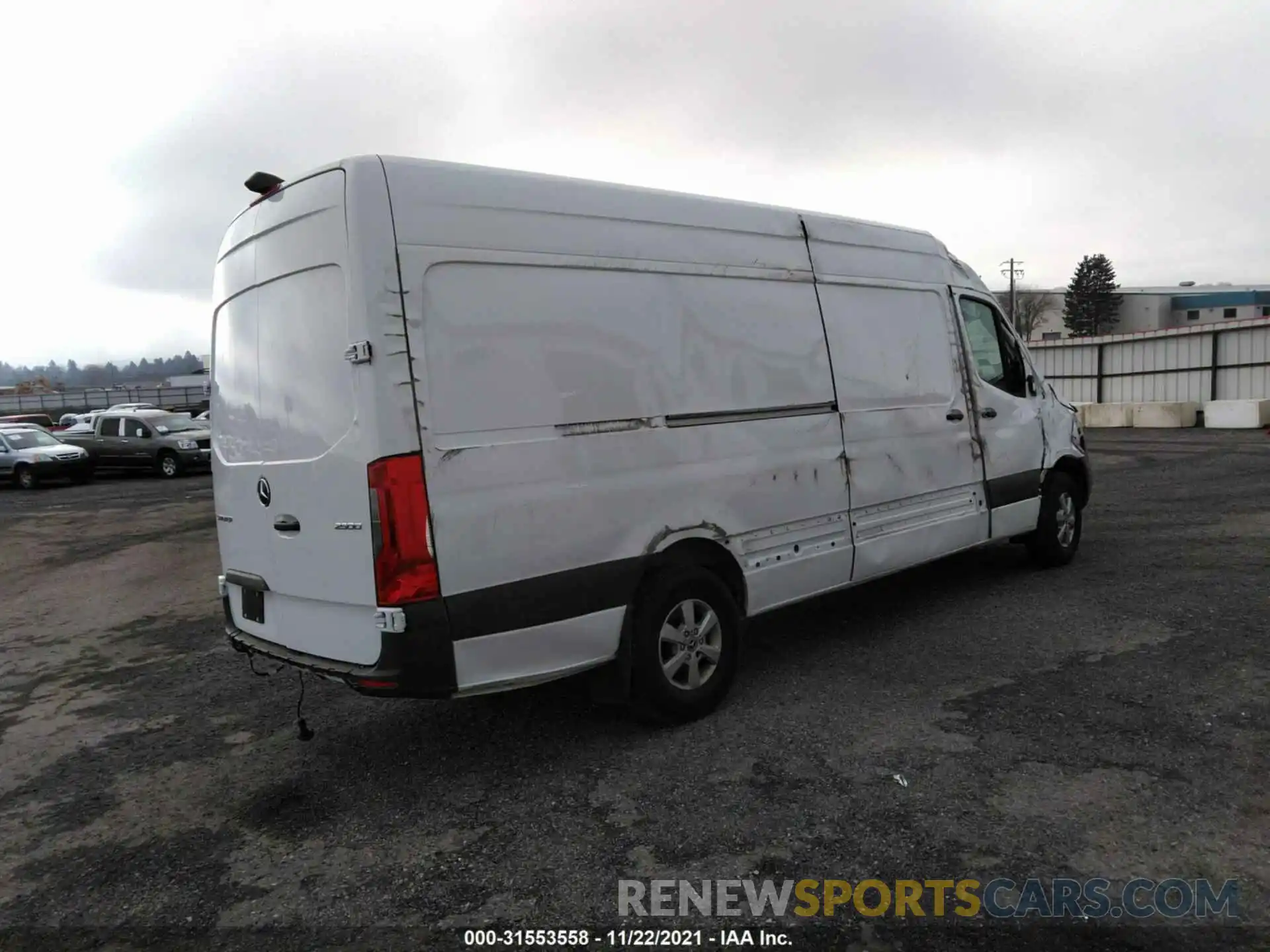 4 Photograph of a damaged car W1Y4DCHY0LT042474 MERCEDES-BENZ SPRINTER CARGO VAN 2020