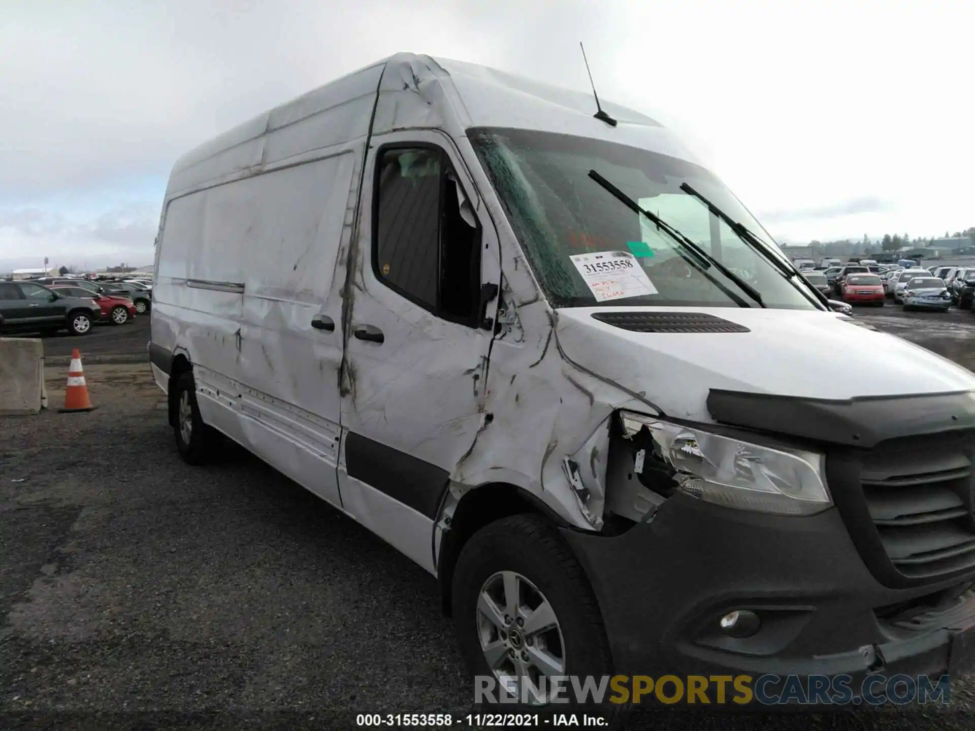 6 Photograph of a damaged car W1Y4DCHY0LT042474 MERCEDES-BENZ SPRINTER CARGO VAN 2020