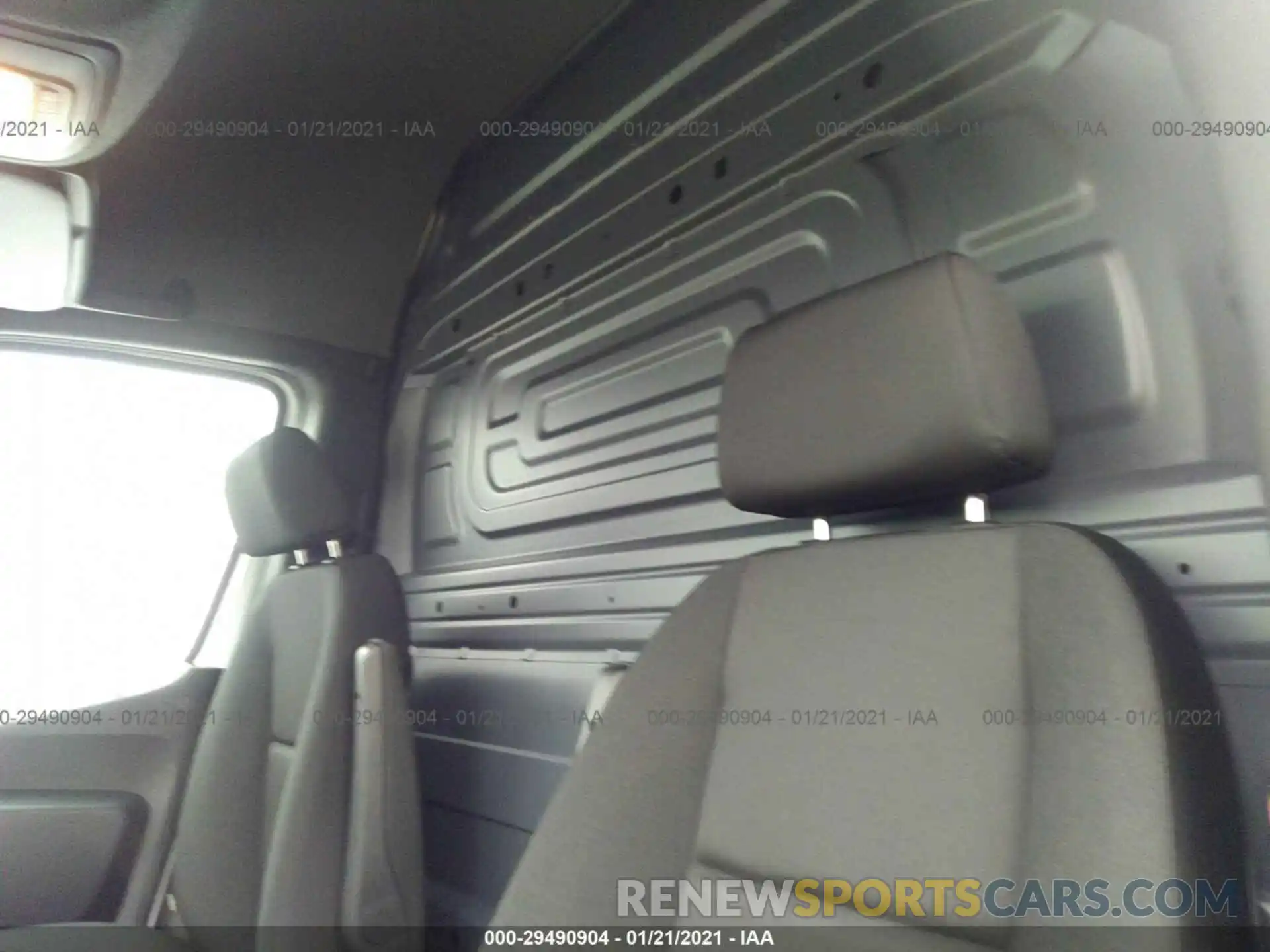 8 Photograph of a damaged car W1Y4EBHY1LT042958 MERCEDES-BENZ SPRINTER CARGO VAN 2020