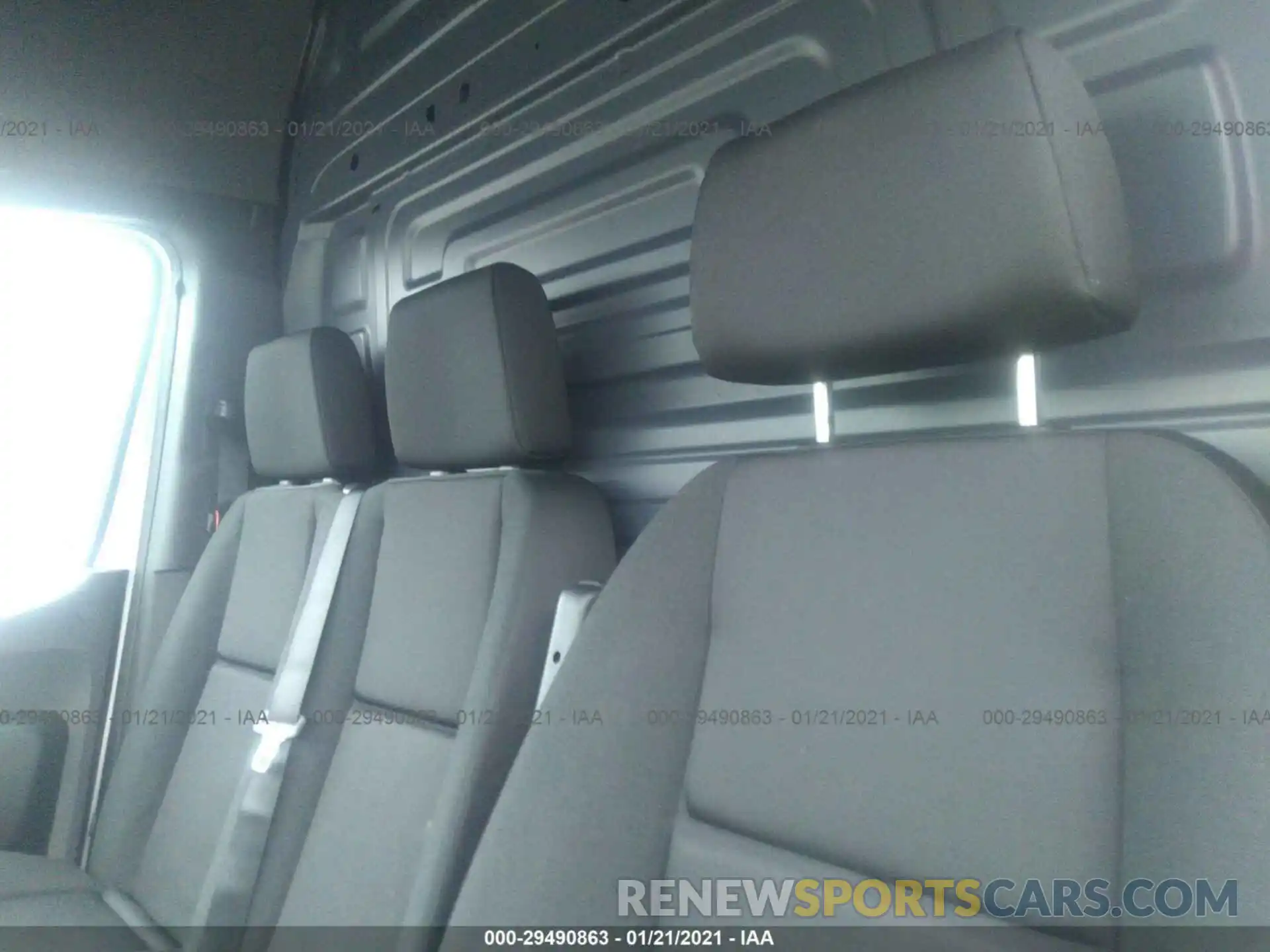 8 Photograph of a damaged car W1Y4EBHY2LT042385 MERCEDES-BENZ SPRINTER CARGO VAN 2020