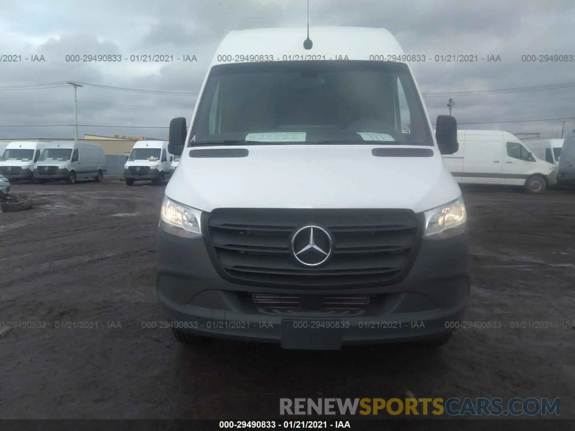 6 Photograph of a damaged car W1Y4EBHY3LT042220 MERCEDES-BENZ SPRINTER CARGO VAN 2020