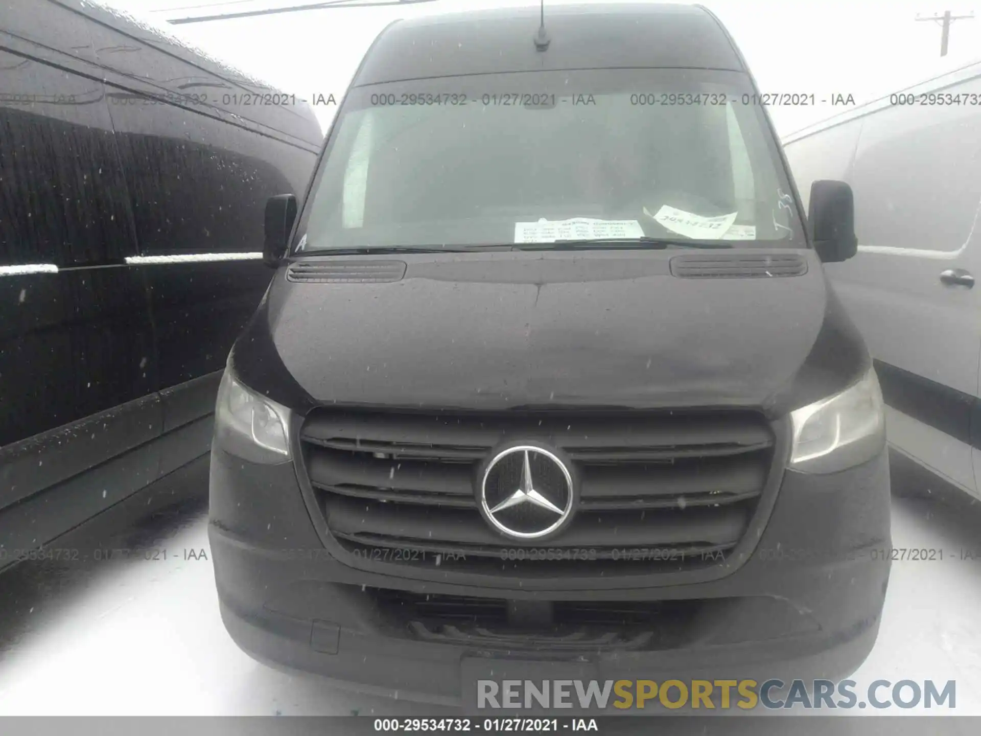 6 Фотография поврежденного автомобиля W1Y4EBHY3LT043626 MERCEDES-BENZ SPRINTER CARGO VAN 2020