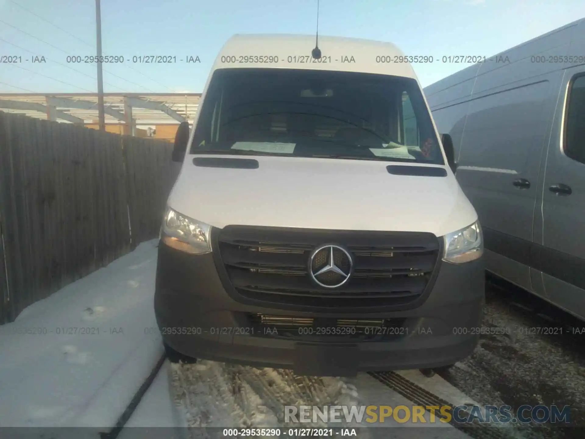 6 Photograph of a damaged car W1Y4EBHY4LT042453 MERCEDES-BENZ SPRINTER CARGO VAN 2020