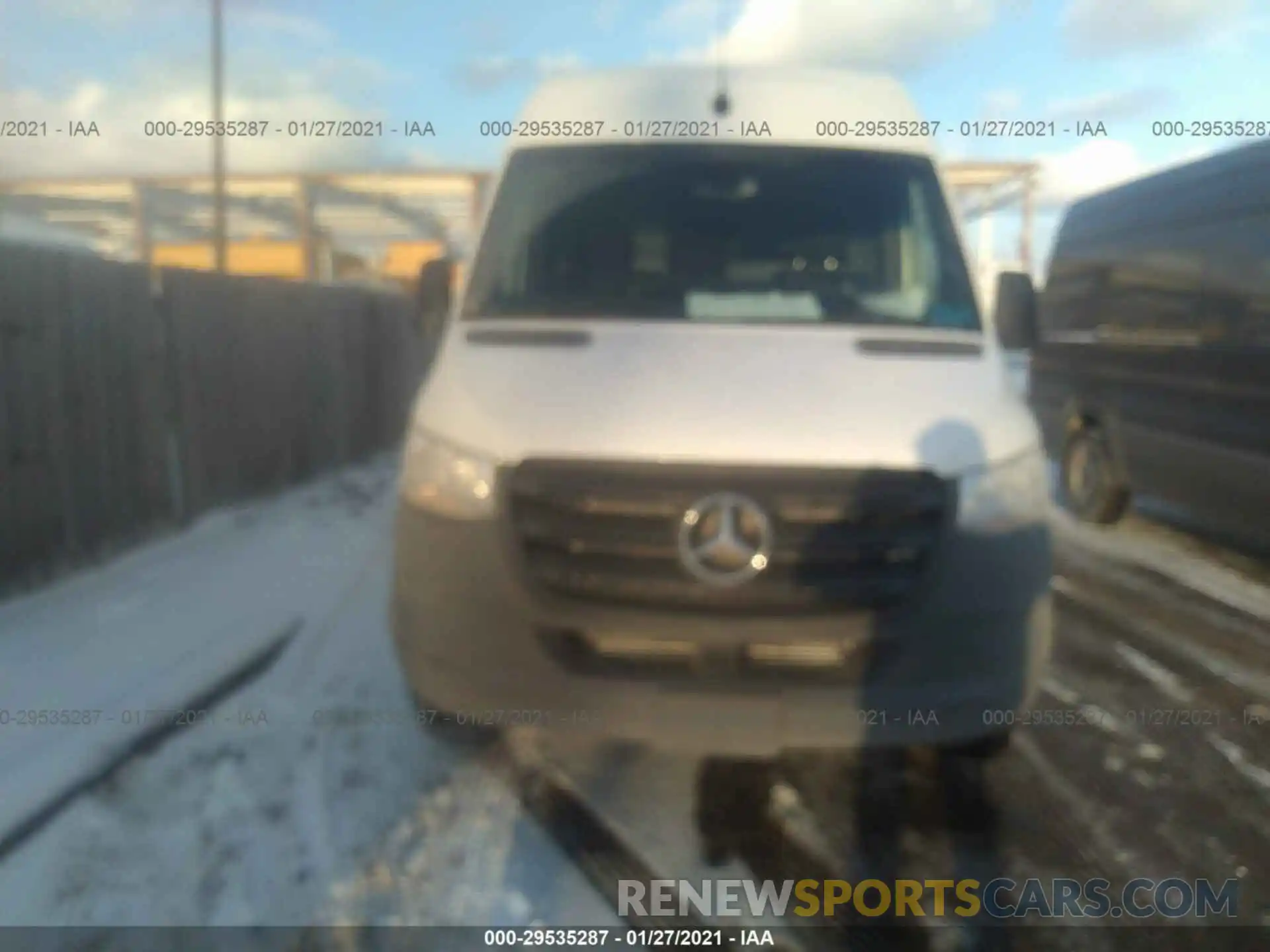 6 Photograph of a damaged car W1Y4EBHY5LT043658 MERCEDES-BENZ SPRINTER CARGO VAN 2020