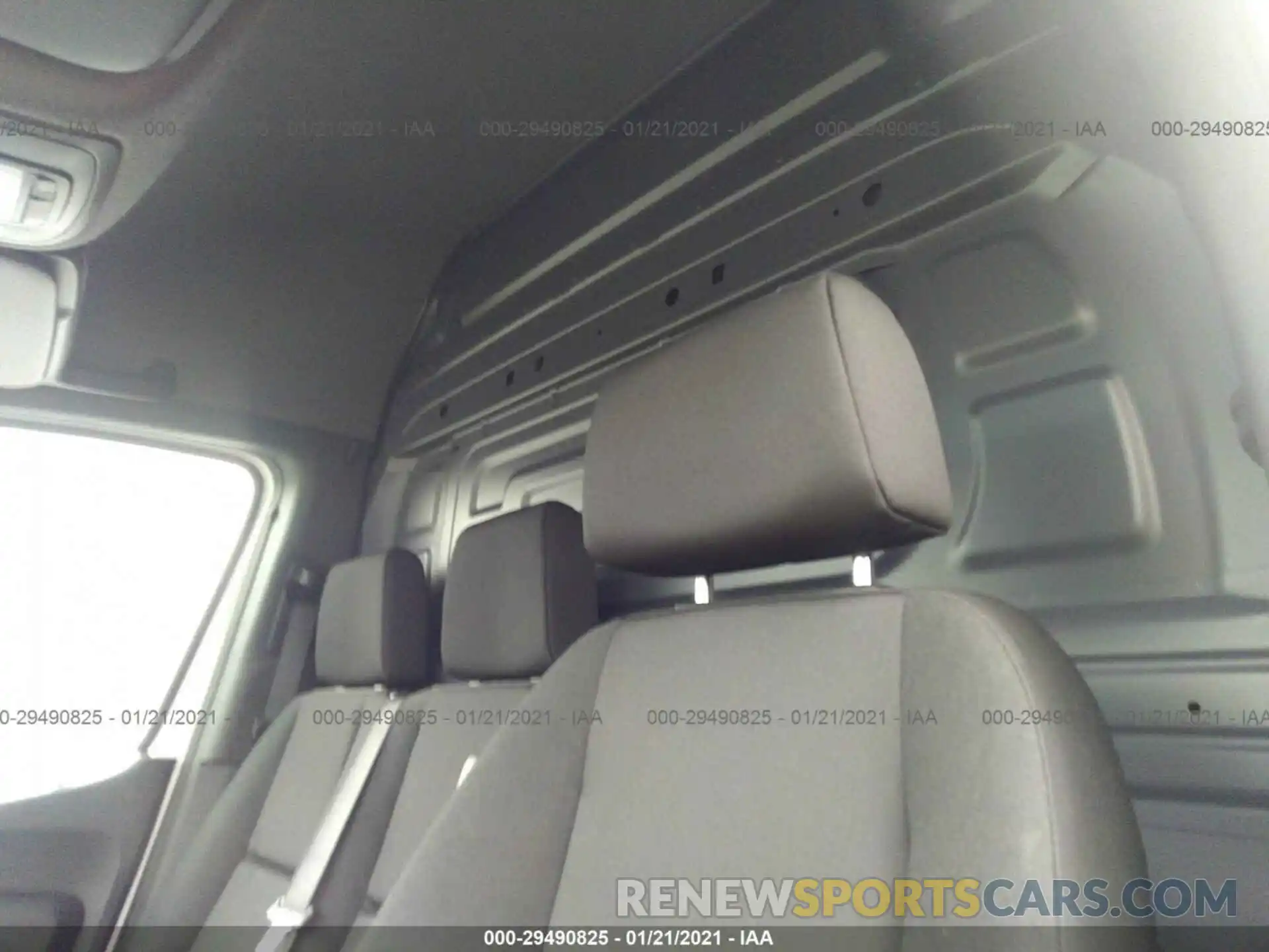 8 Photograph of a damaged car W1Y4EBHY6LT043183 MERCEDES-BENZ SPRINTER CARGO VAN 2020