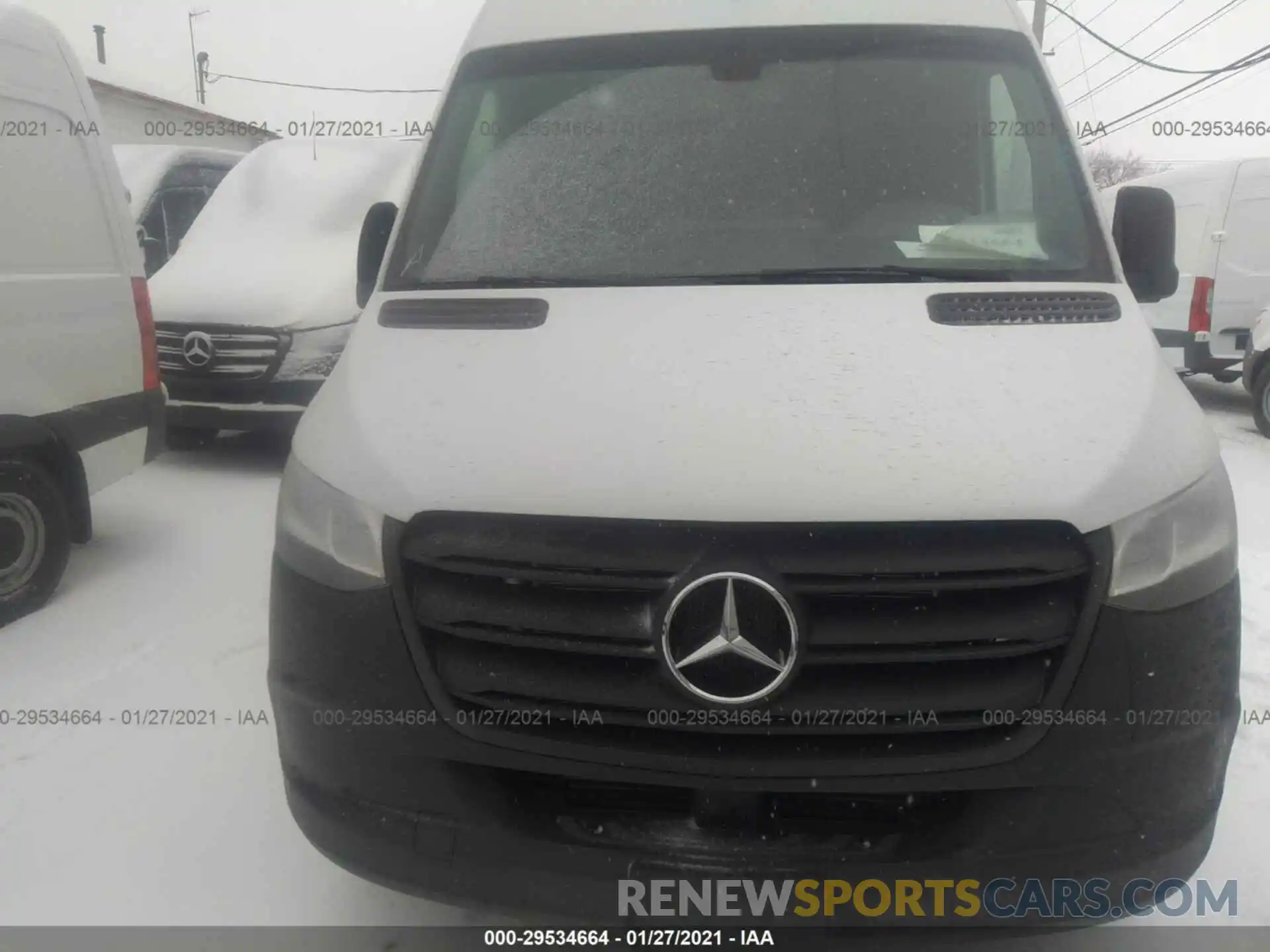 6 Фотография поврежденного автомобиля W1Y4EBHY6LT043538 MERCEDES-BENZ SPRINTER CARGO VAN 2020