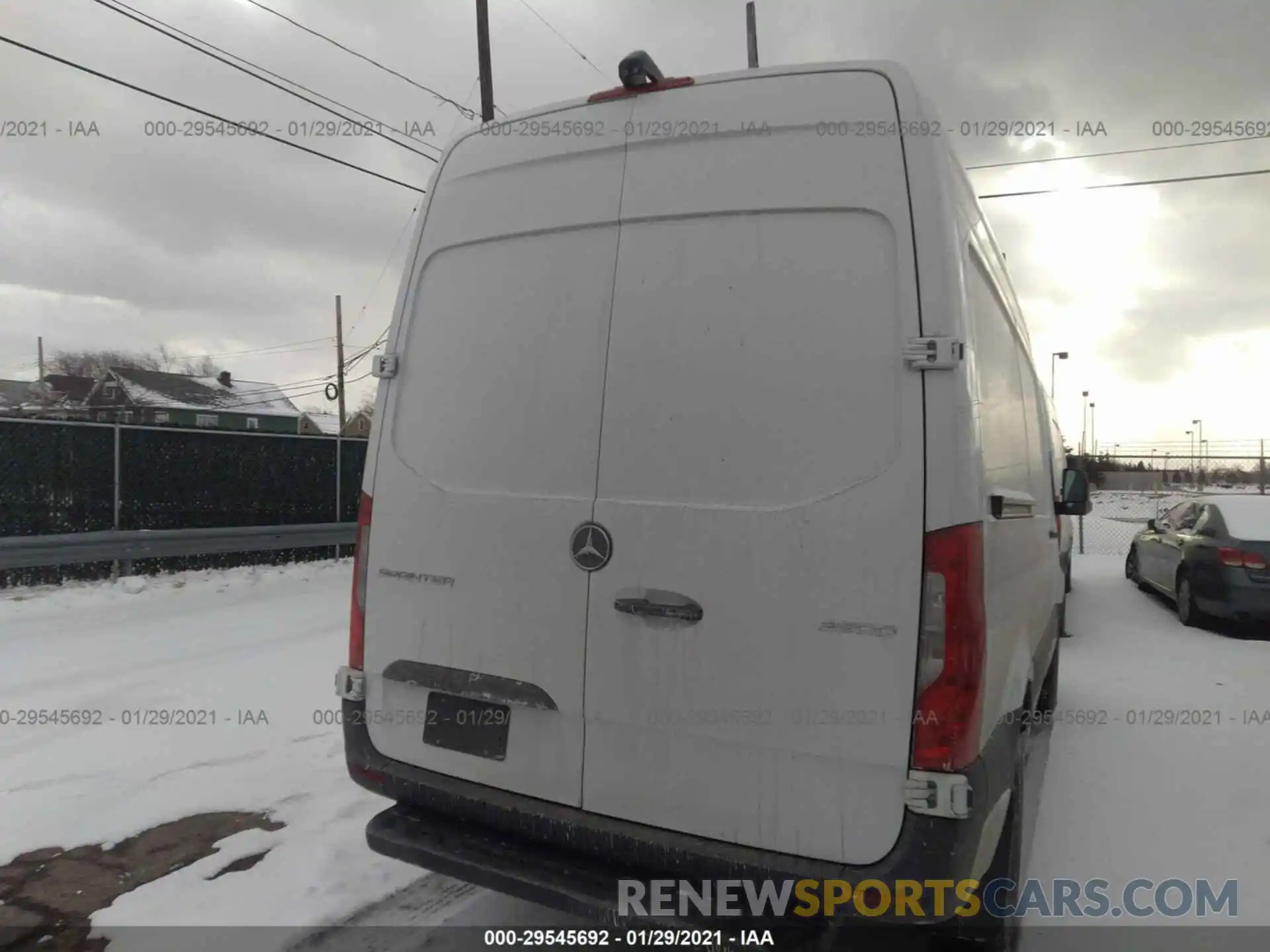 6 Photograph of a damaged car W1Y4EBHY7LT042222 MERCEDES-BENZ SPRINTER CARGO VAN 2020