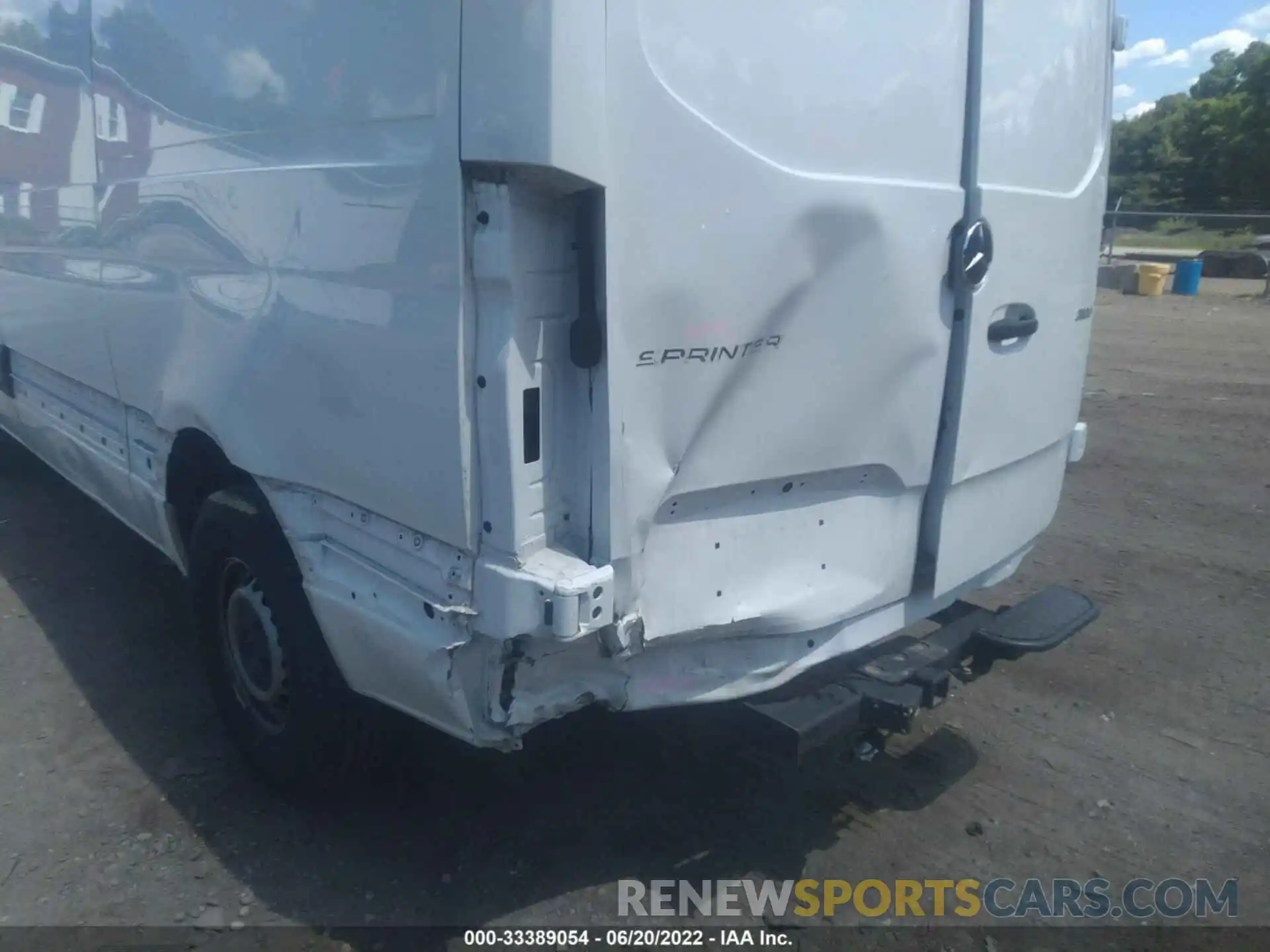 6 Фотография поврежденного автомобиля W1Y4EBHYXLT026077 MERCEDES-BENZ SPRINTER CARGO VAN 2020