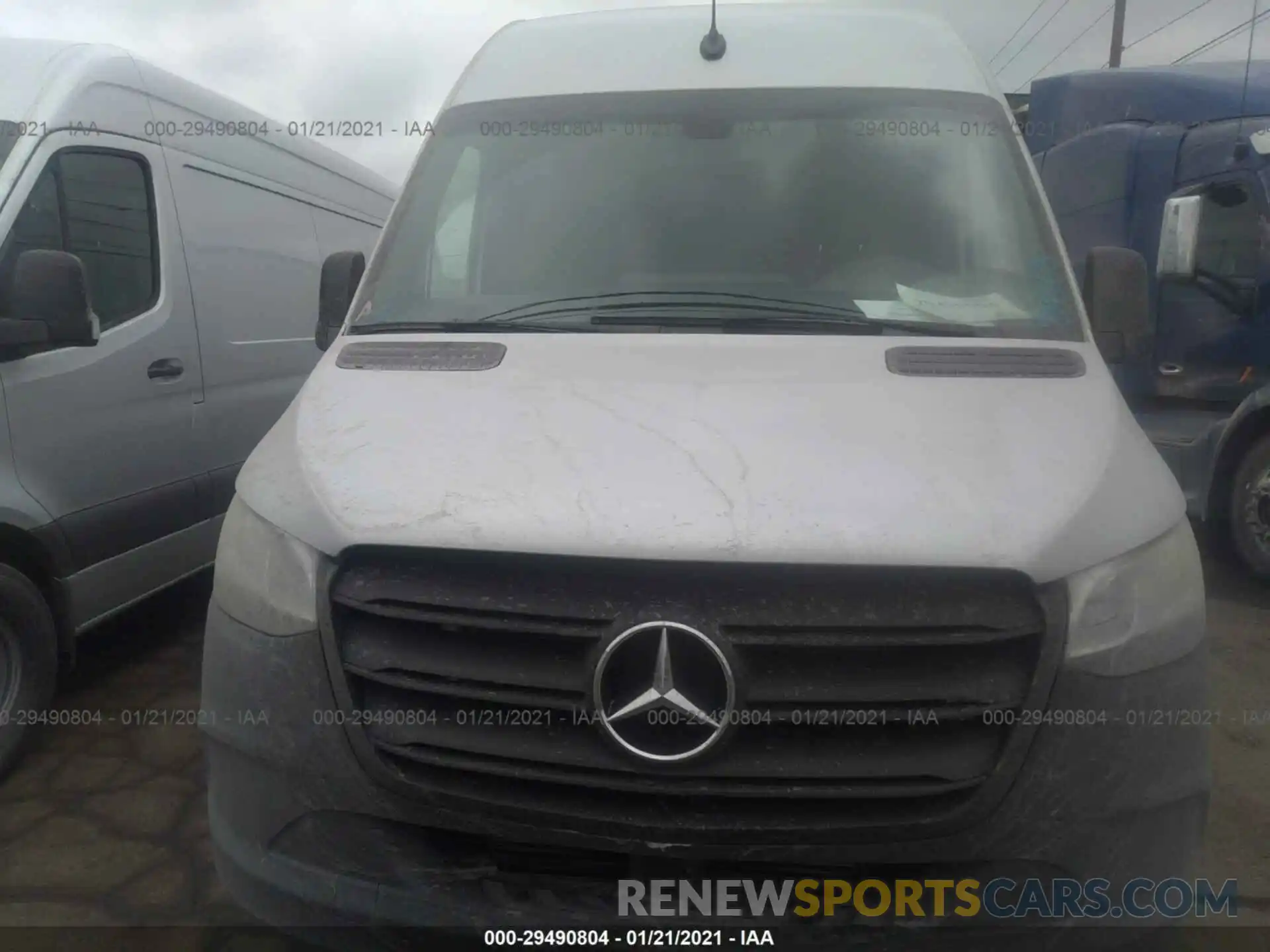 6 Photograph of a damaged car W1Y4EBHYXLT042957 MERCEDES-BENZ SPRINTER CARGO VAN 2020