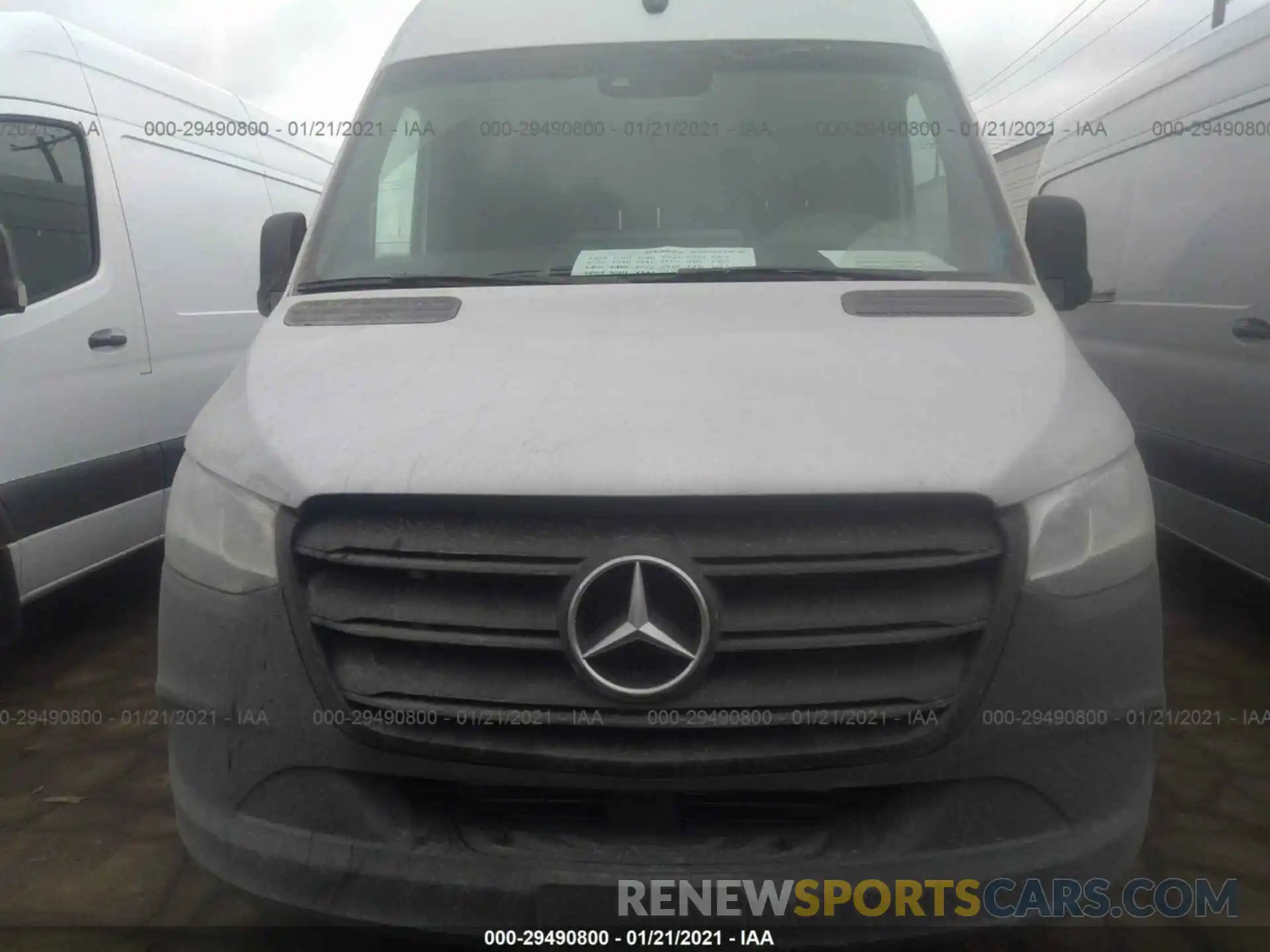 6 Фотография поврежденного автомобиля W1Y4ECHY0LT043072 MERCEDES-BENZ SPRINTER CARGO VAN 2020