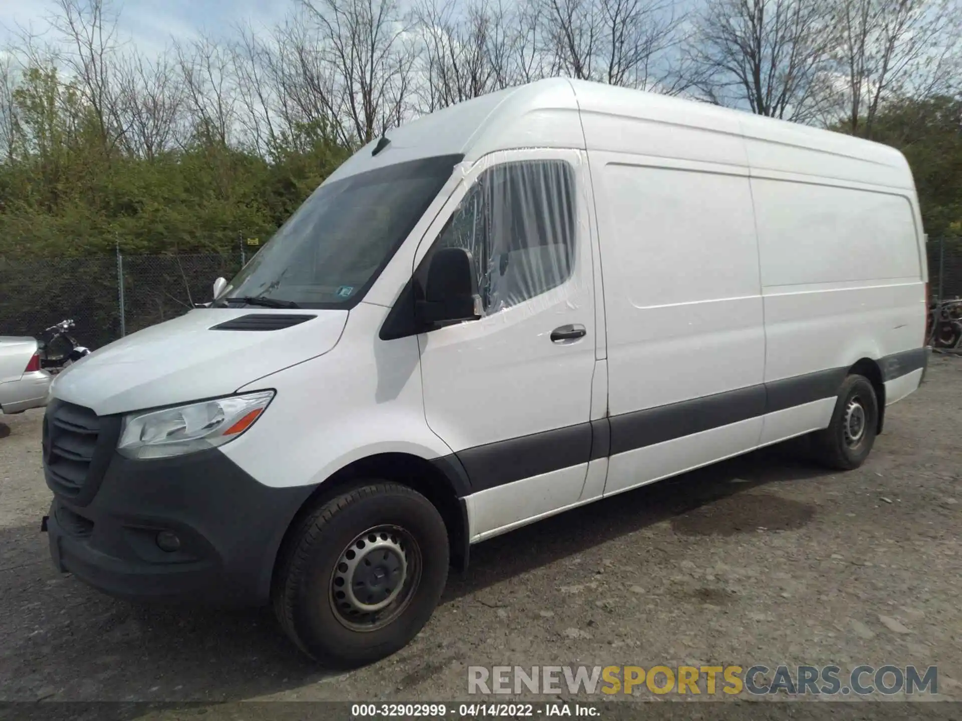 2 Фотография поврежденного автомобиля W1Y4ECHY2LT020974 MERCEDES-BENZ SPRINTER CARGO VAN 2020