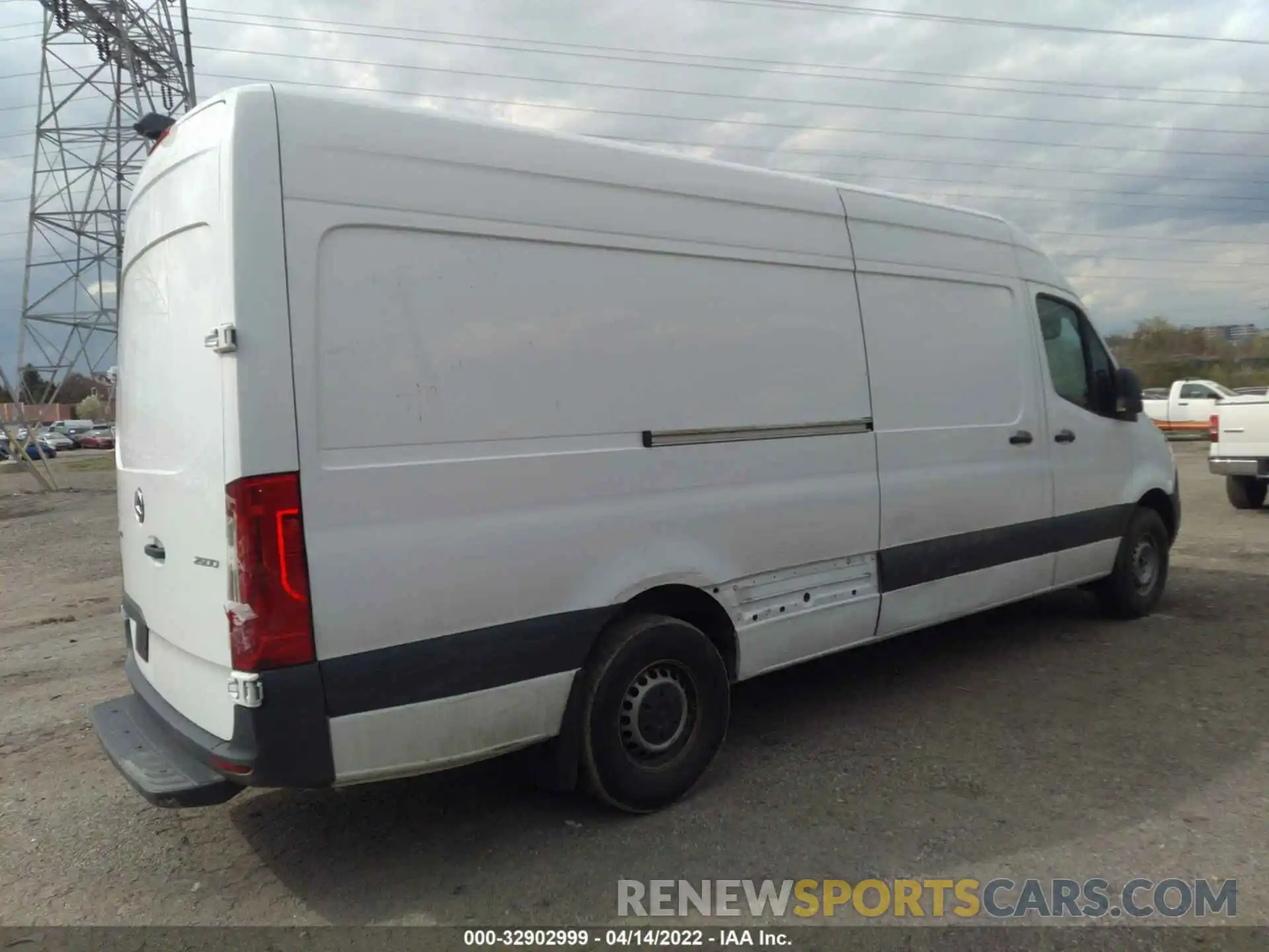 4 Фотография поврежденного автомобиля W1Y4ECHY2LT020974 MERCEDES-BENZ SPRINTER CARGO VAN 2020