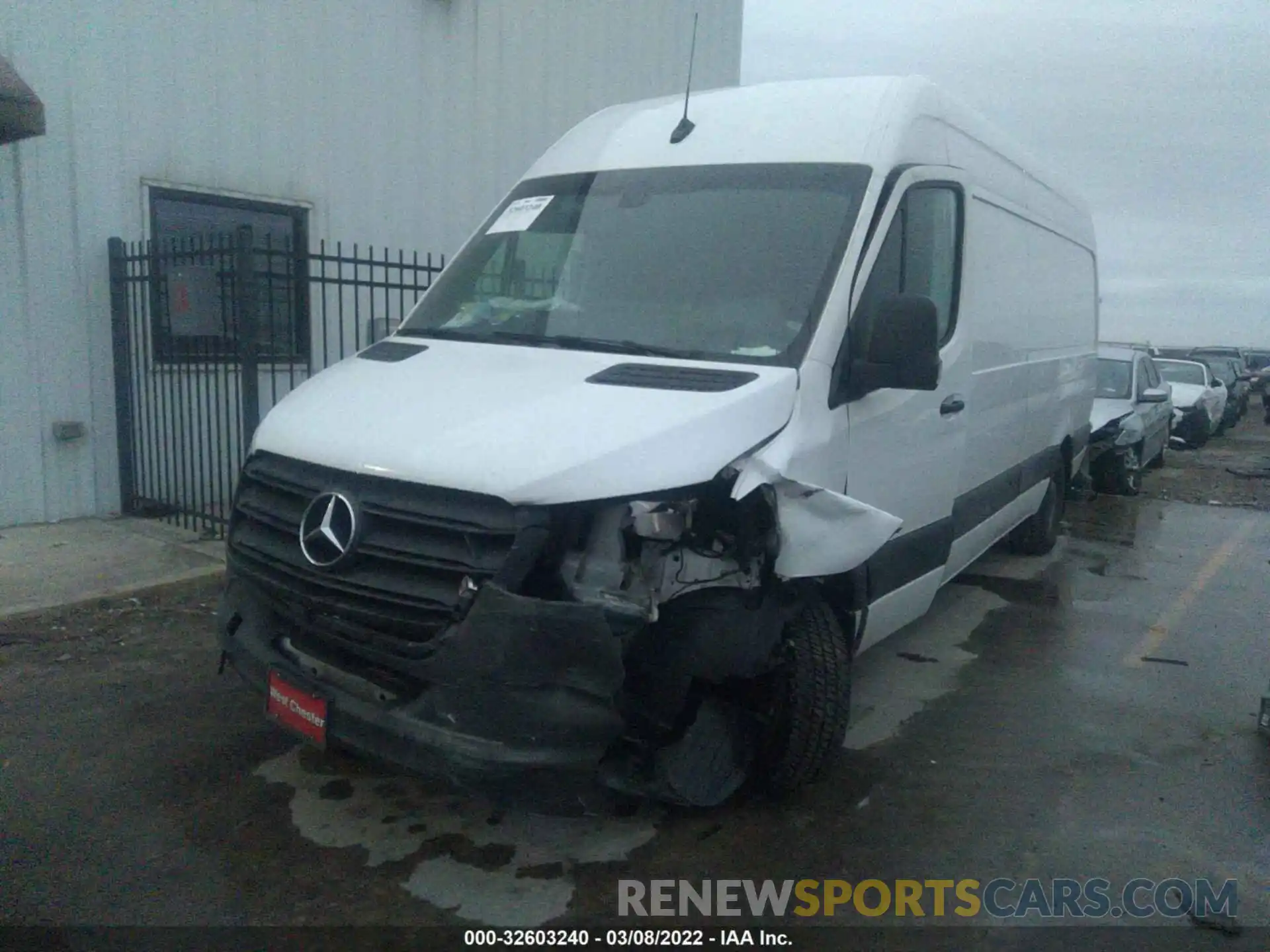 2 Фотография поврежденного автомобиля W1Y4ECHY2LT038939 MERCEDES-BENZ SPRINTER CARGO VAN 2020