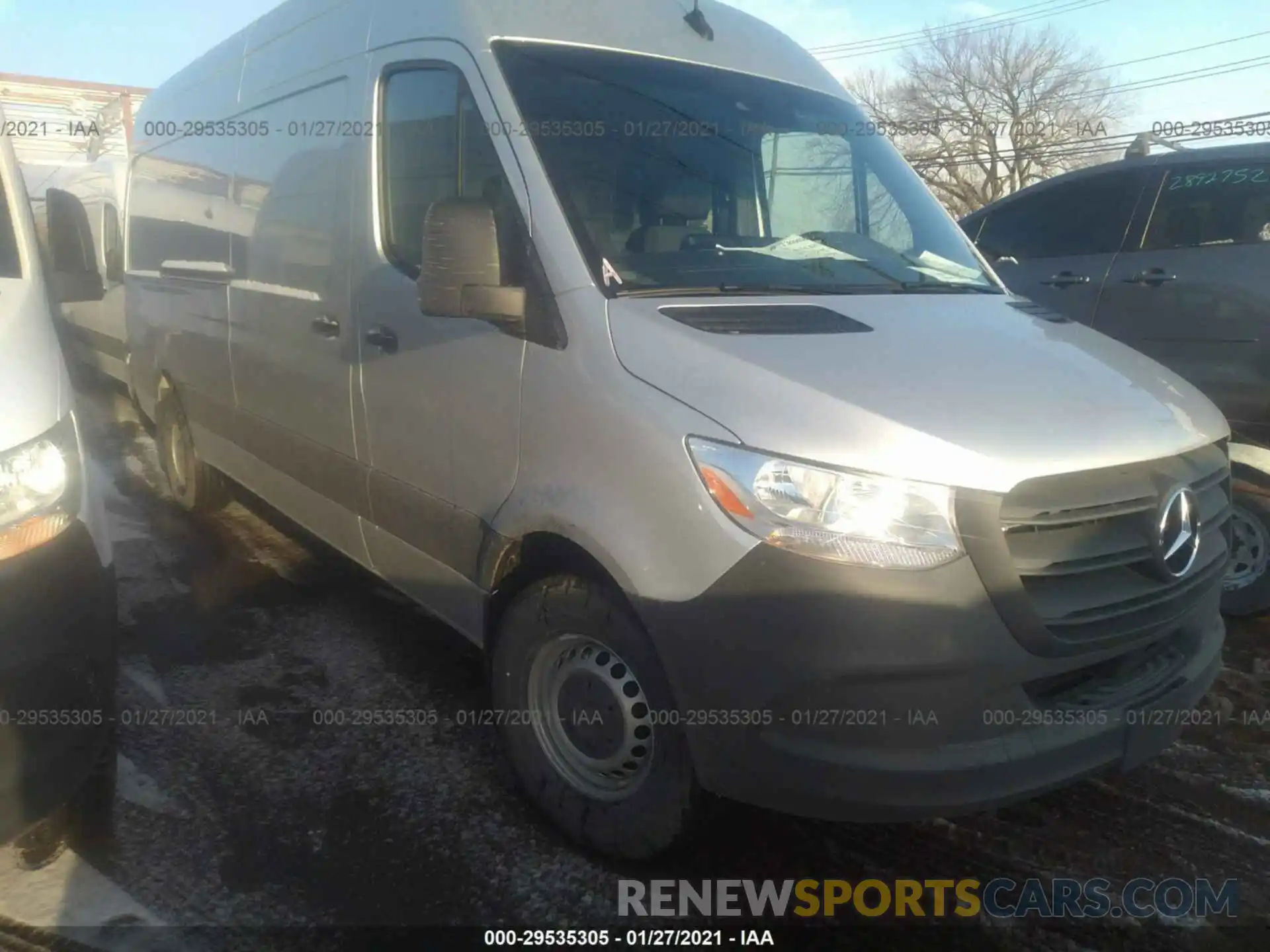 1 Photograph of a damaged car W1Y4ECHY2LT043073 MERCEDES-BENZ SPRINTER CARGO VAN 2020